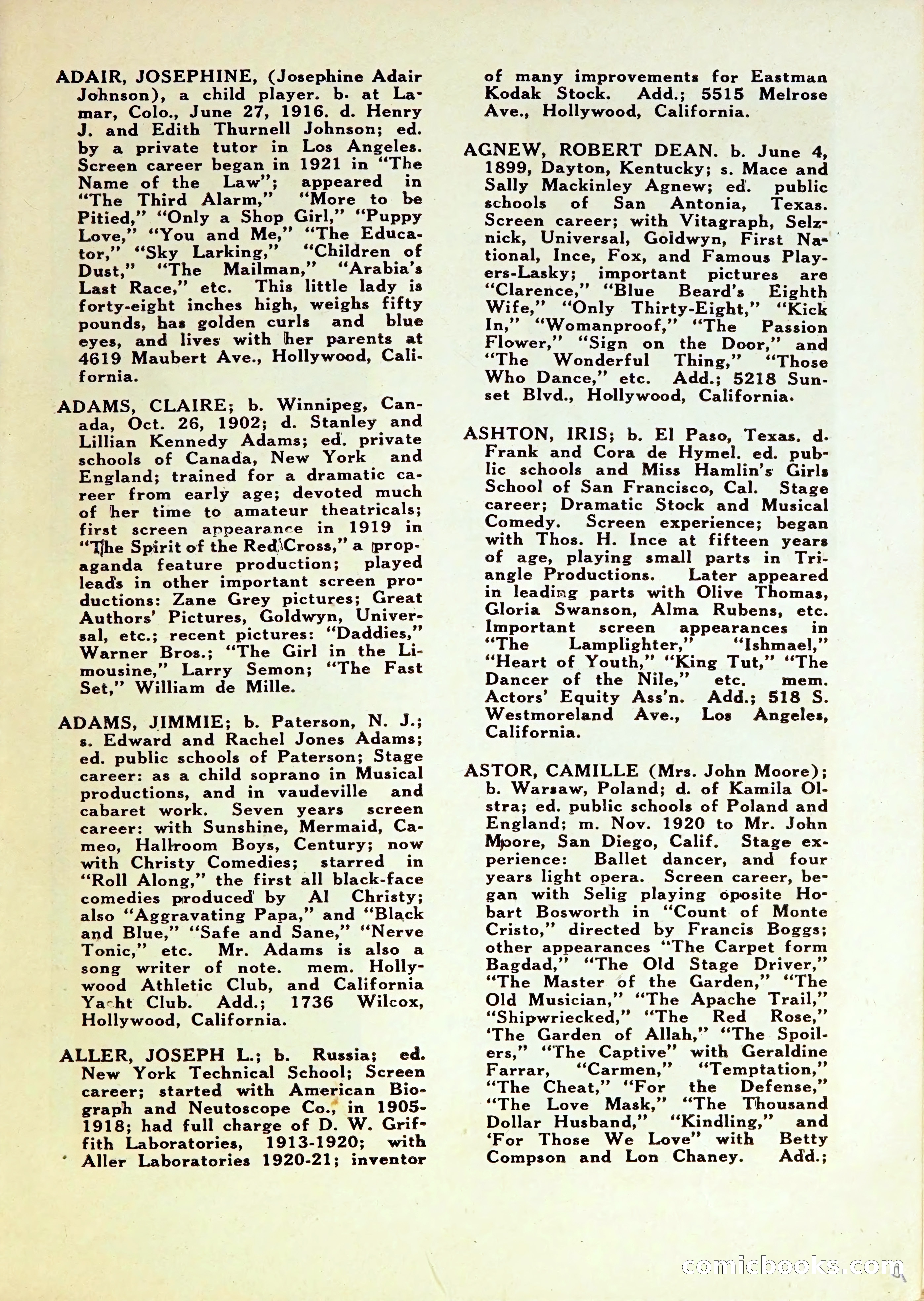 Motion Picture Blue Book — page 11 of 174