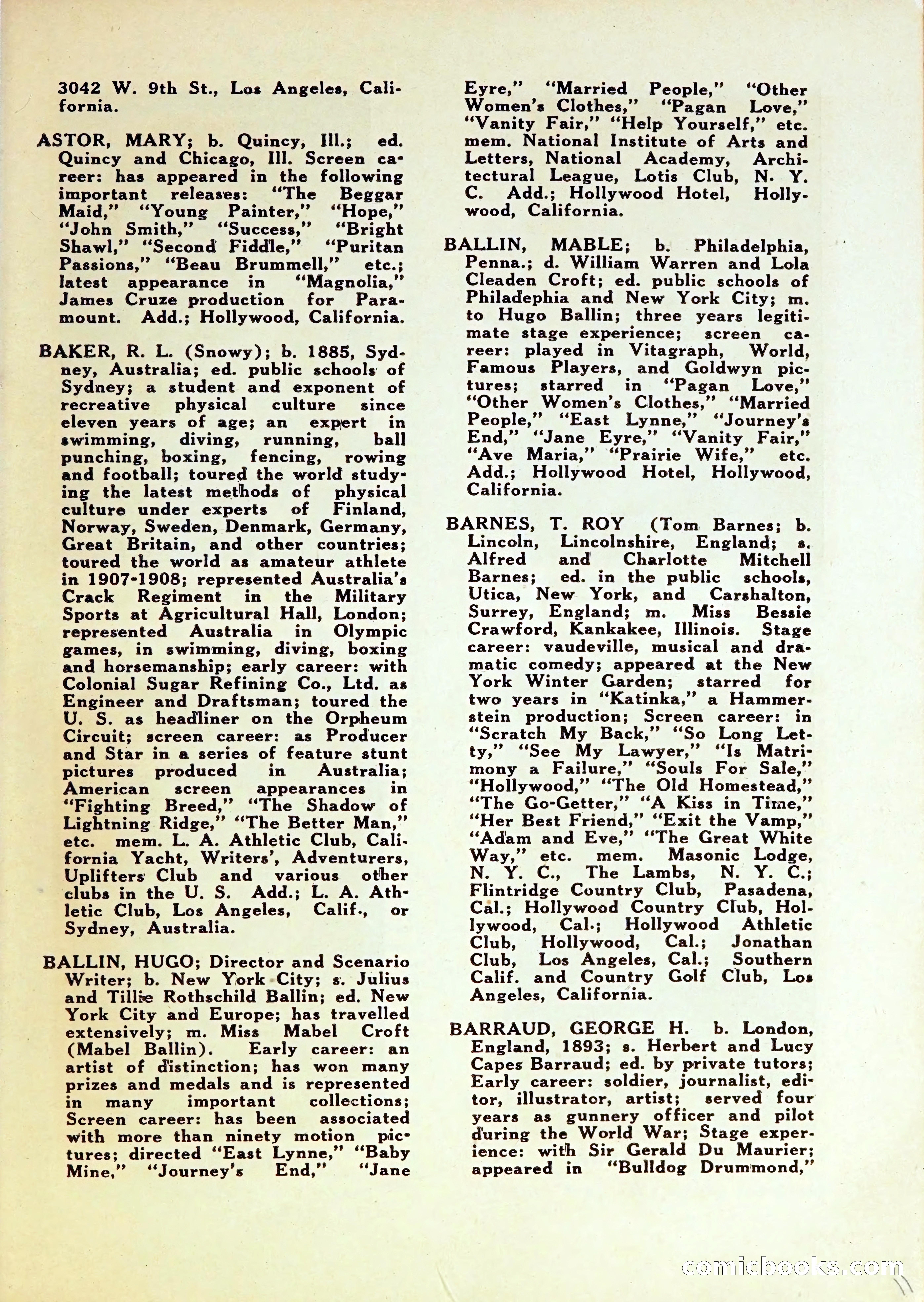 Motion Picture Blue Book — page 13 of 174