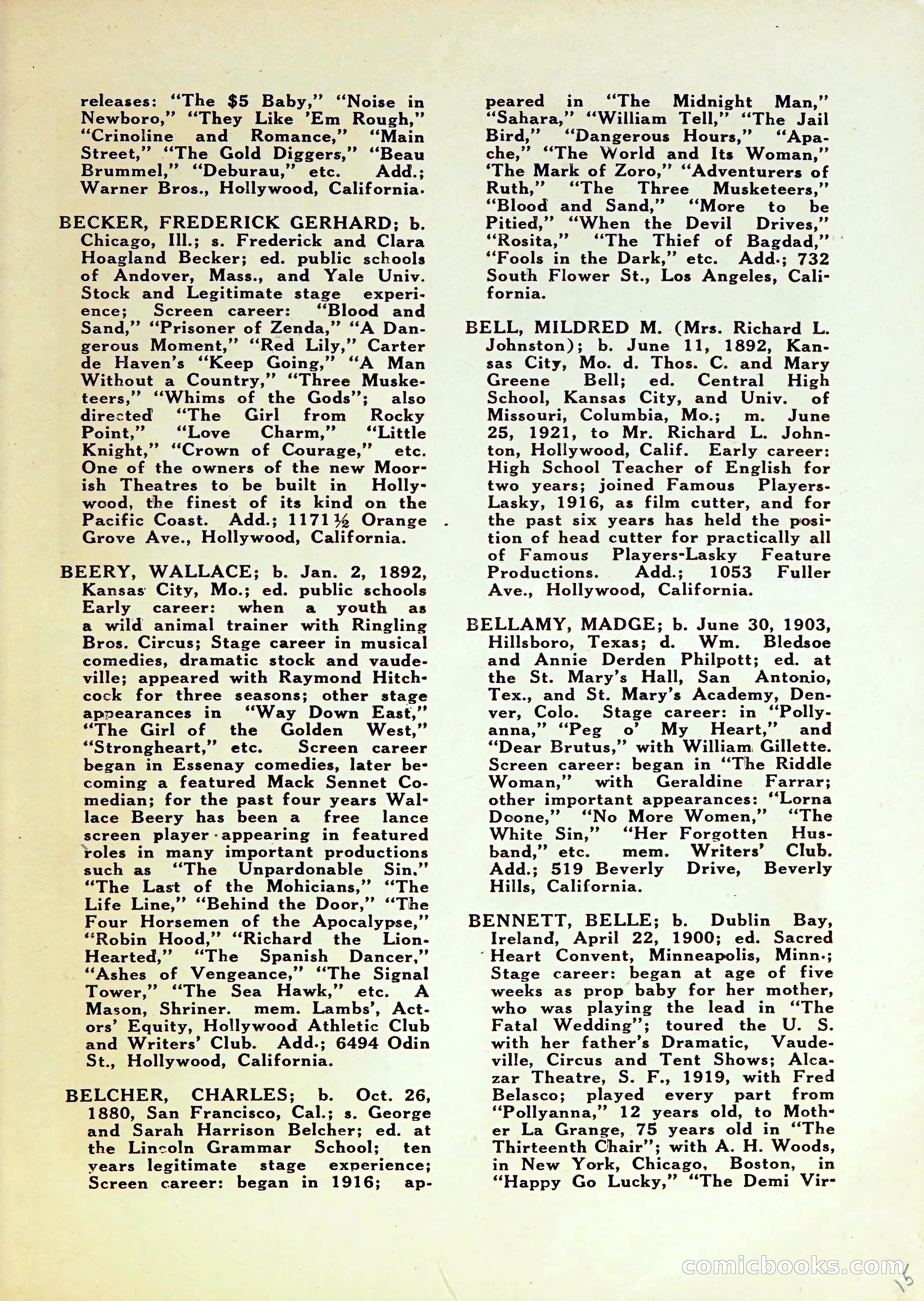 Motion Picture Blue Book — page 17 of 174