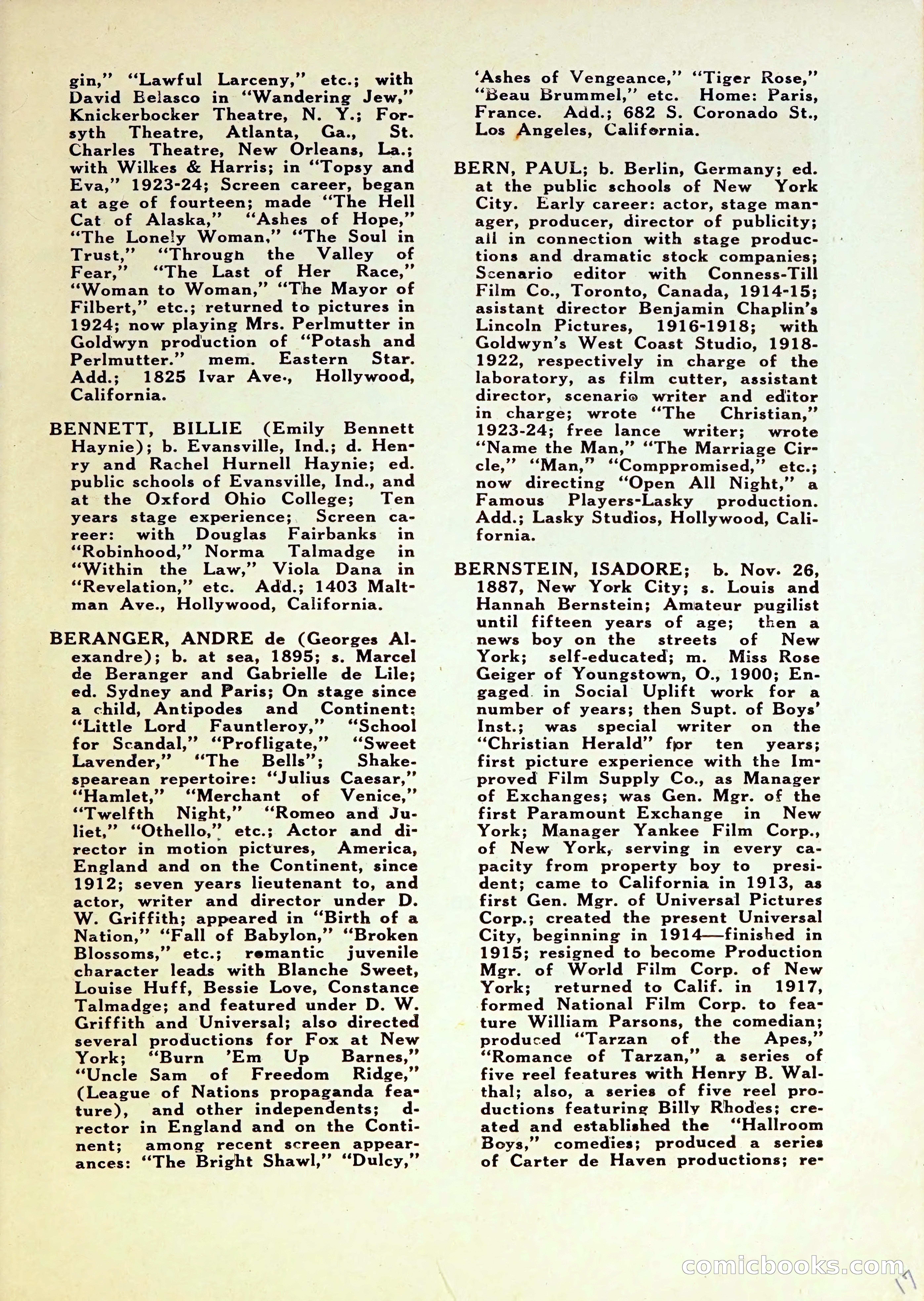 Motion Picture Blue Book — page 19 of 174