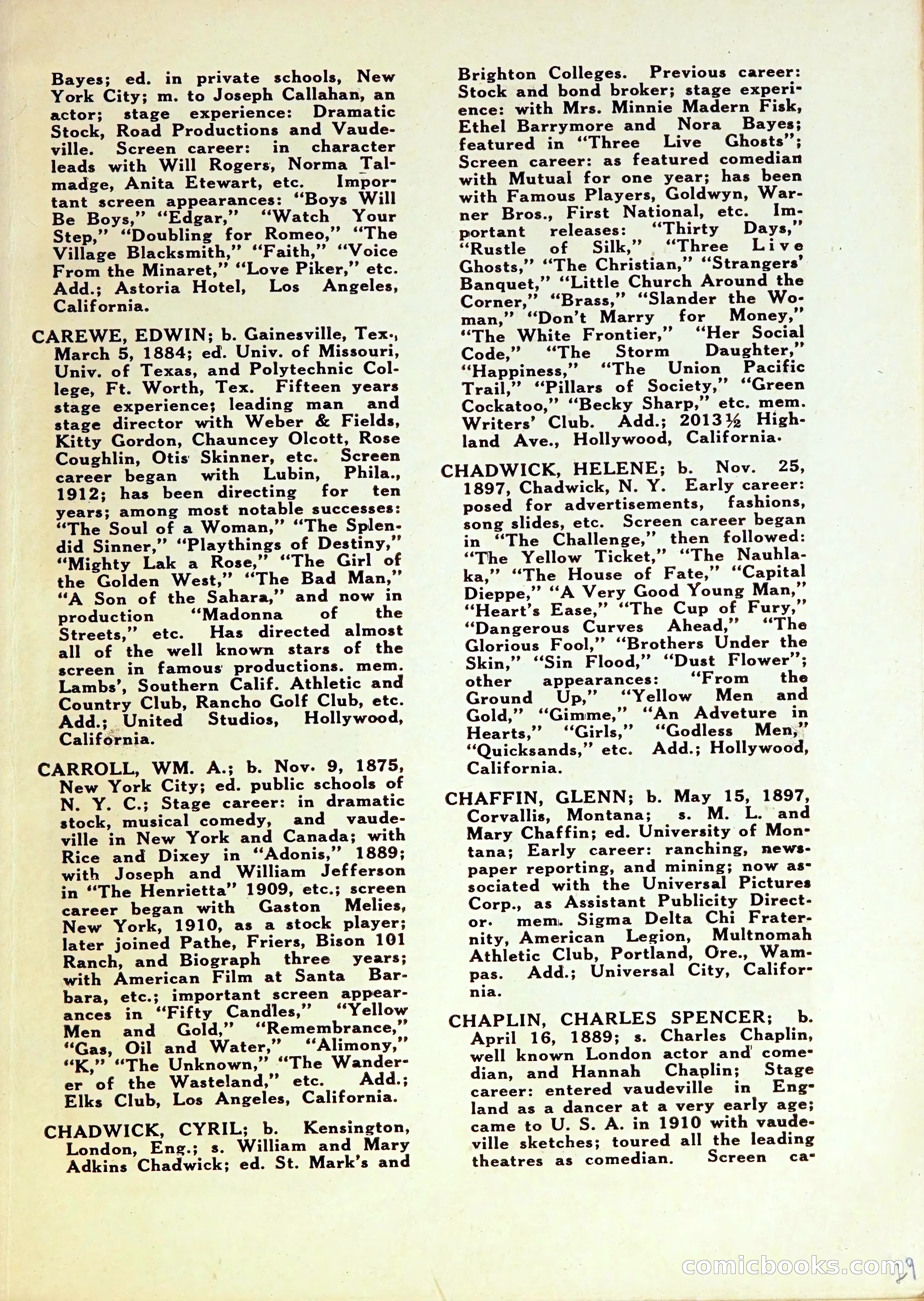 Motion Picture Blue Book — page 31 of 174