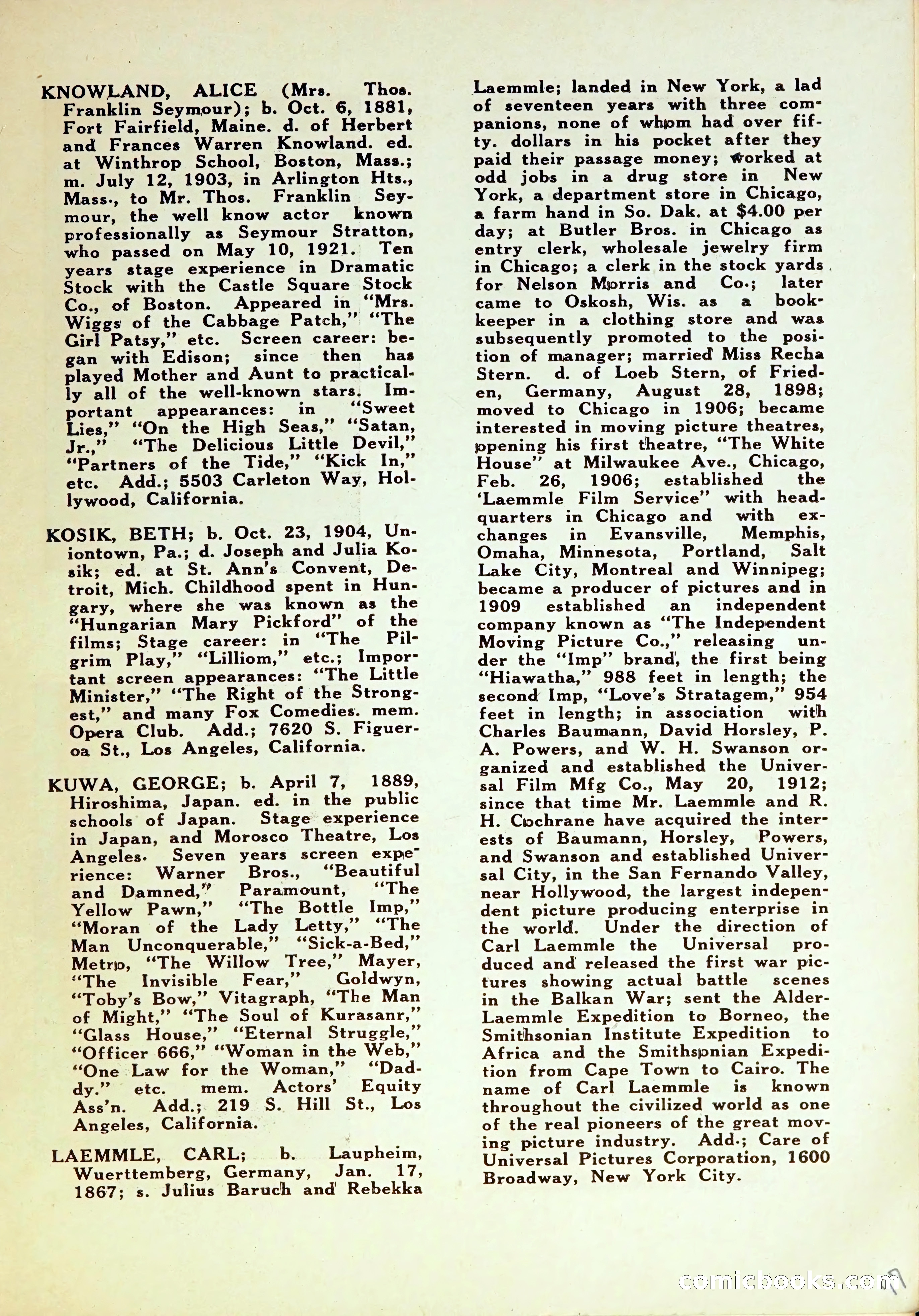 Motion Picture Blue Book — page 79 of 174