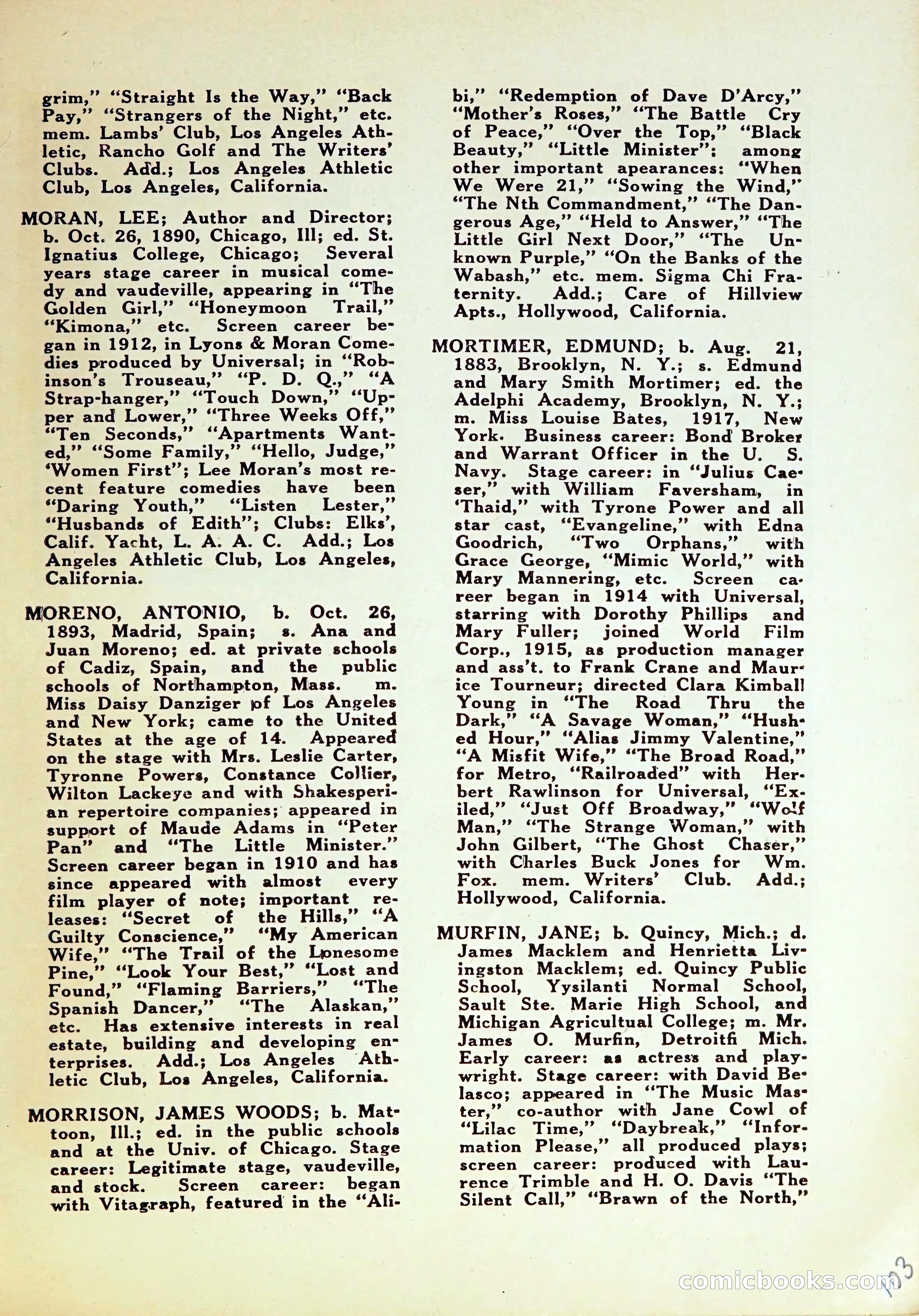 Motion Picture Blue Book — page 105 of 174