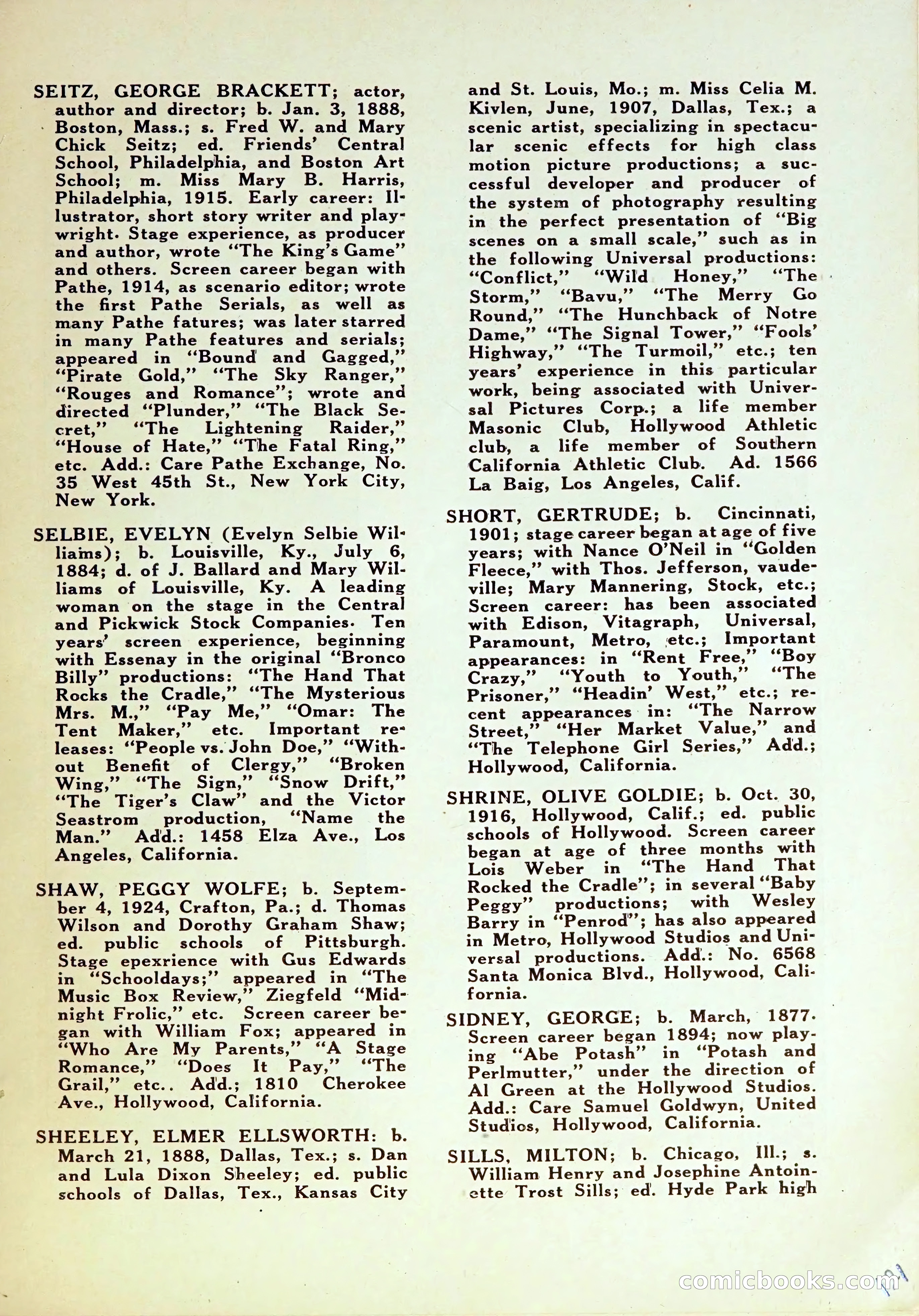 Motion Picture Blue Book — page 123 of 174
