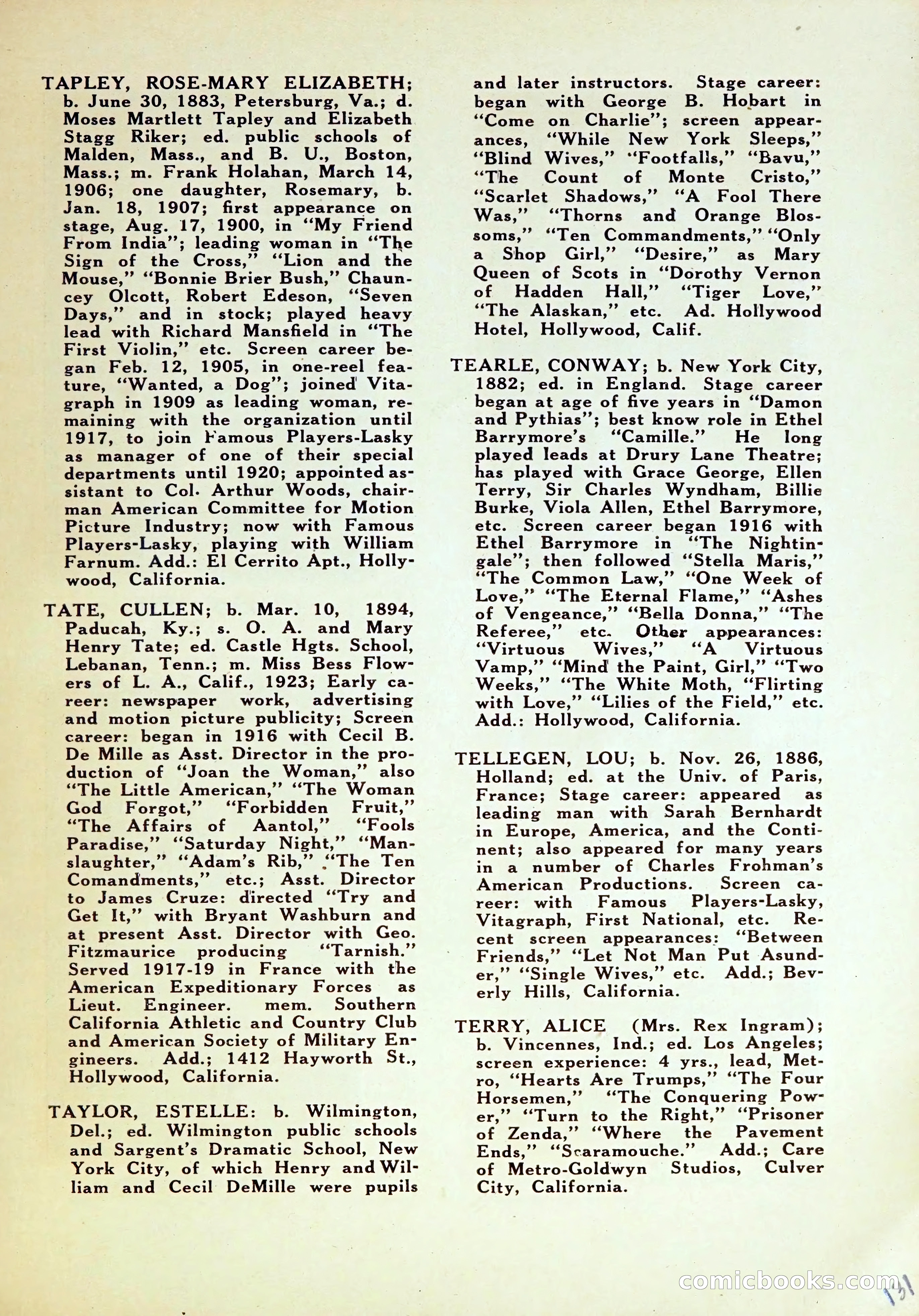 Motion Picture Blue Book — page 133 of 174