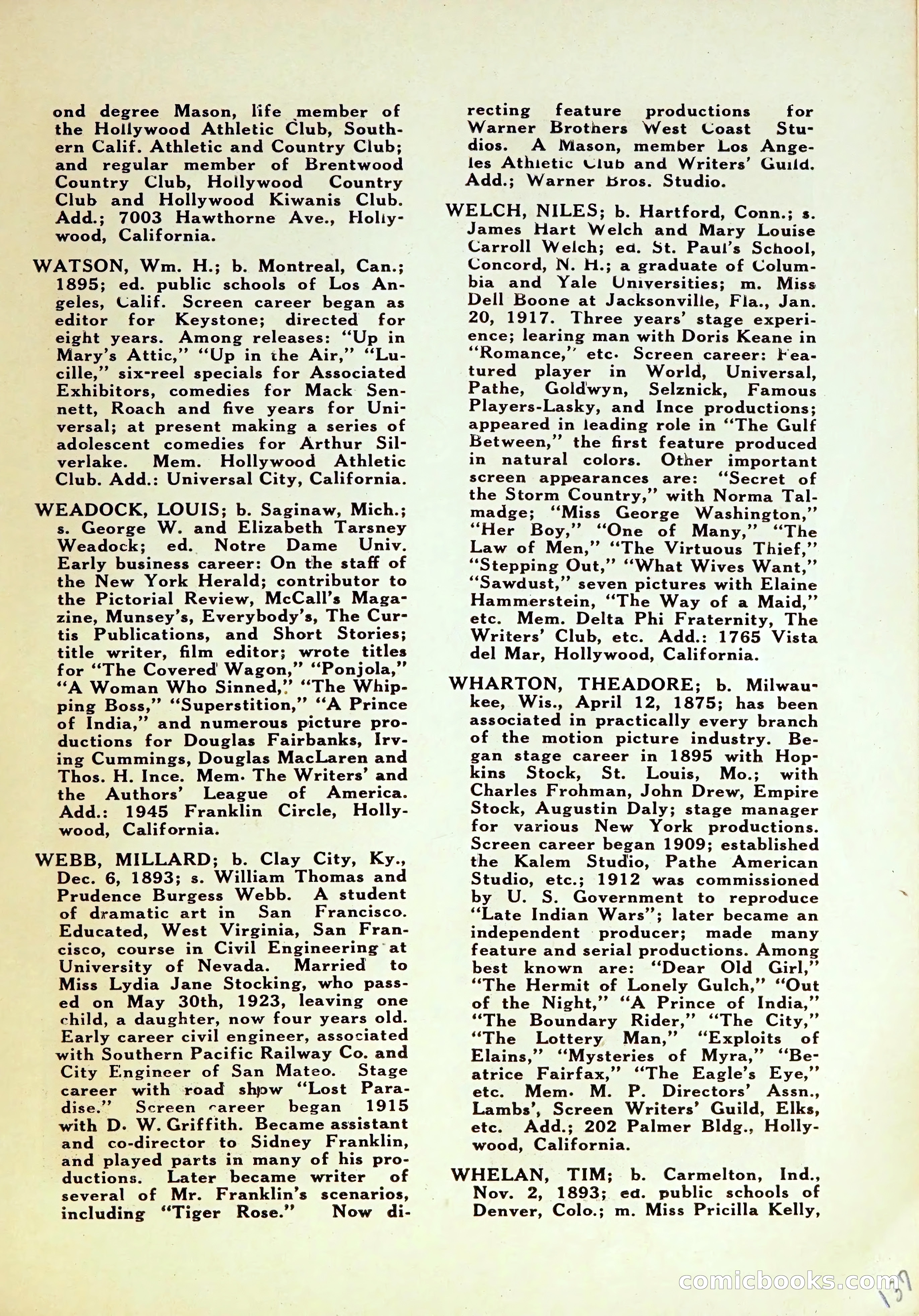 Motion Picture Blue Book — page 139 of 174