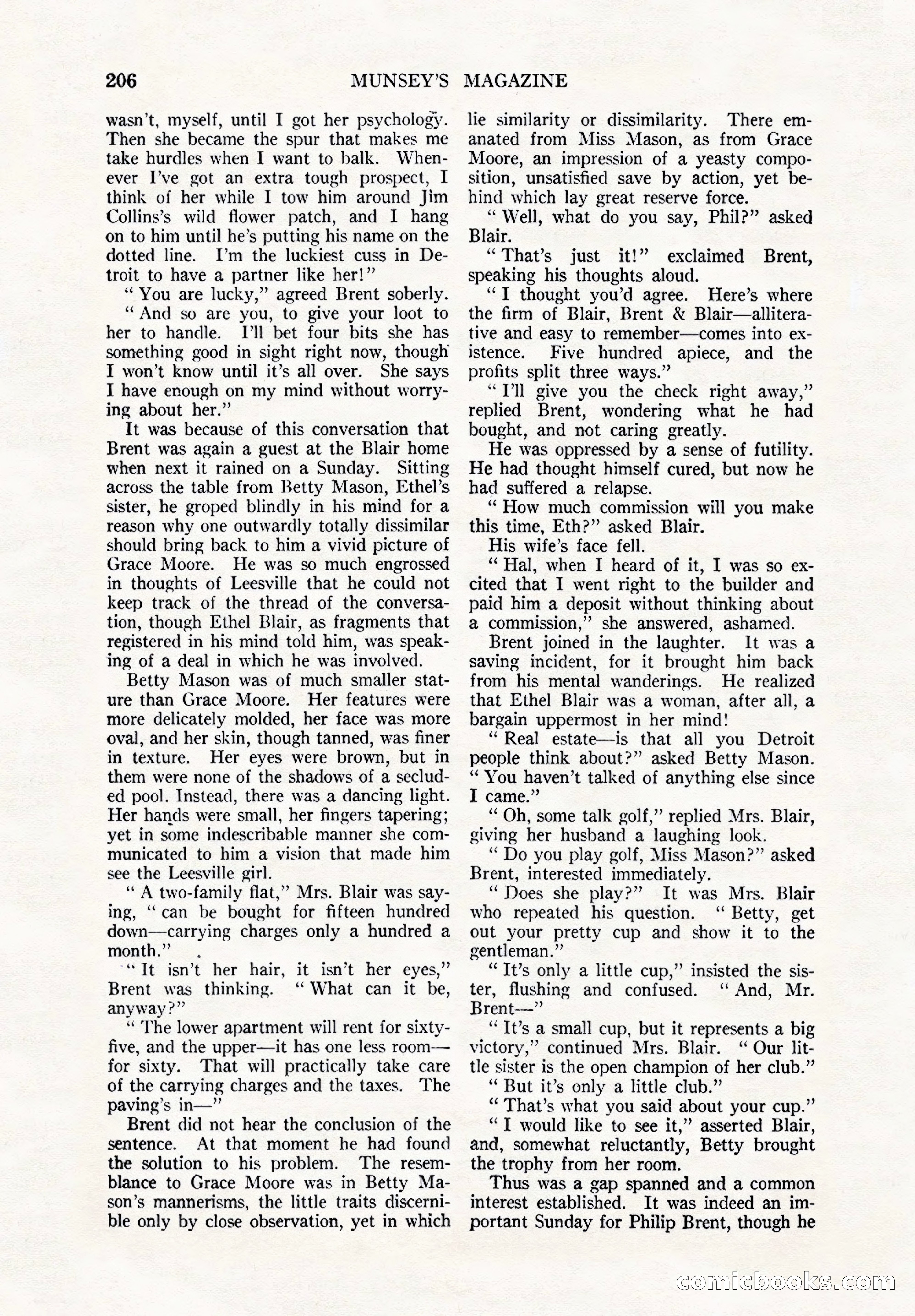 The Munsey Magazine, November 1925 — page 26 of 174
