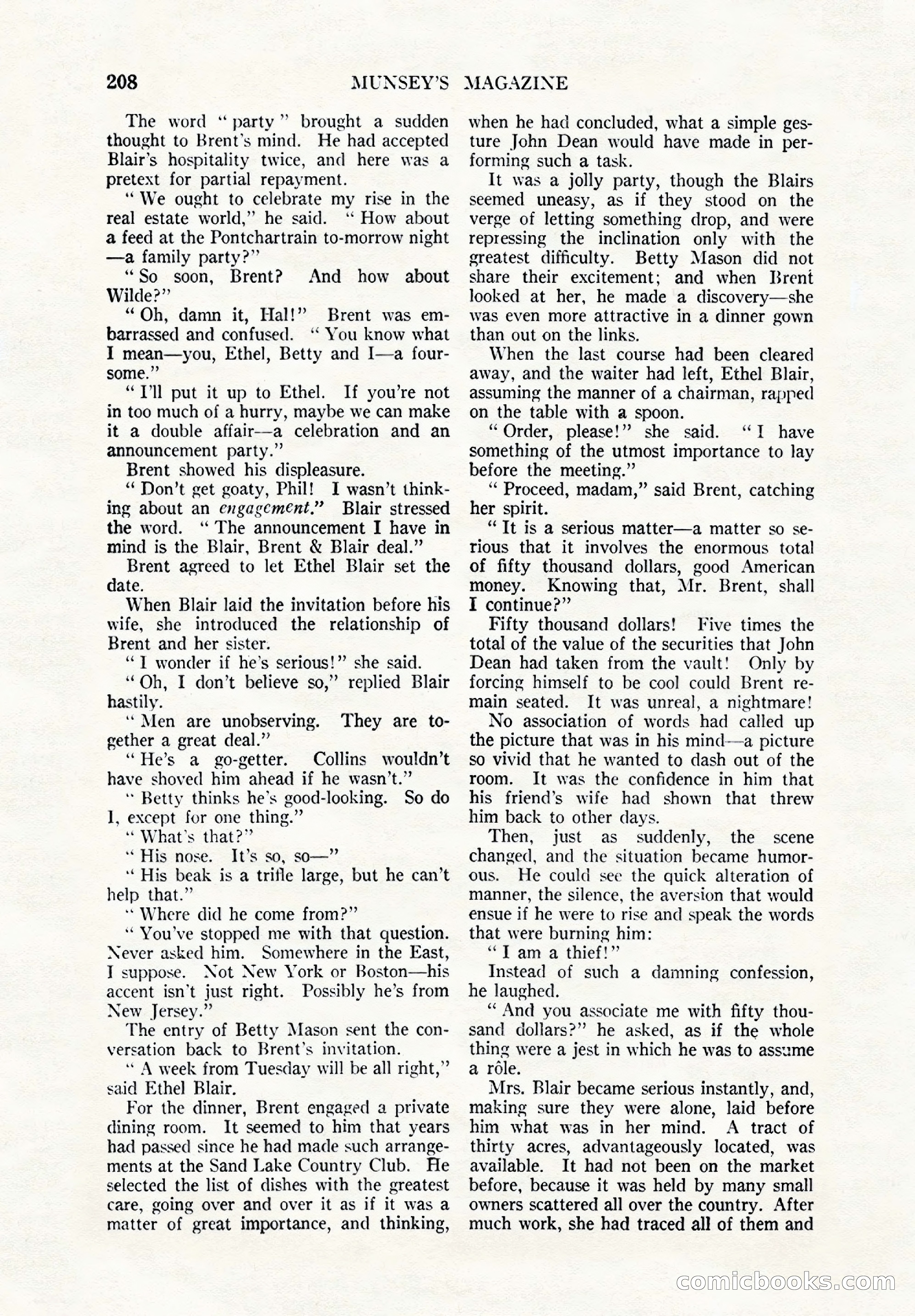 The Munsey Magazine, November 1925 — page 28 of 174