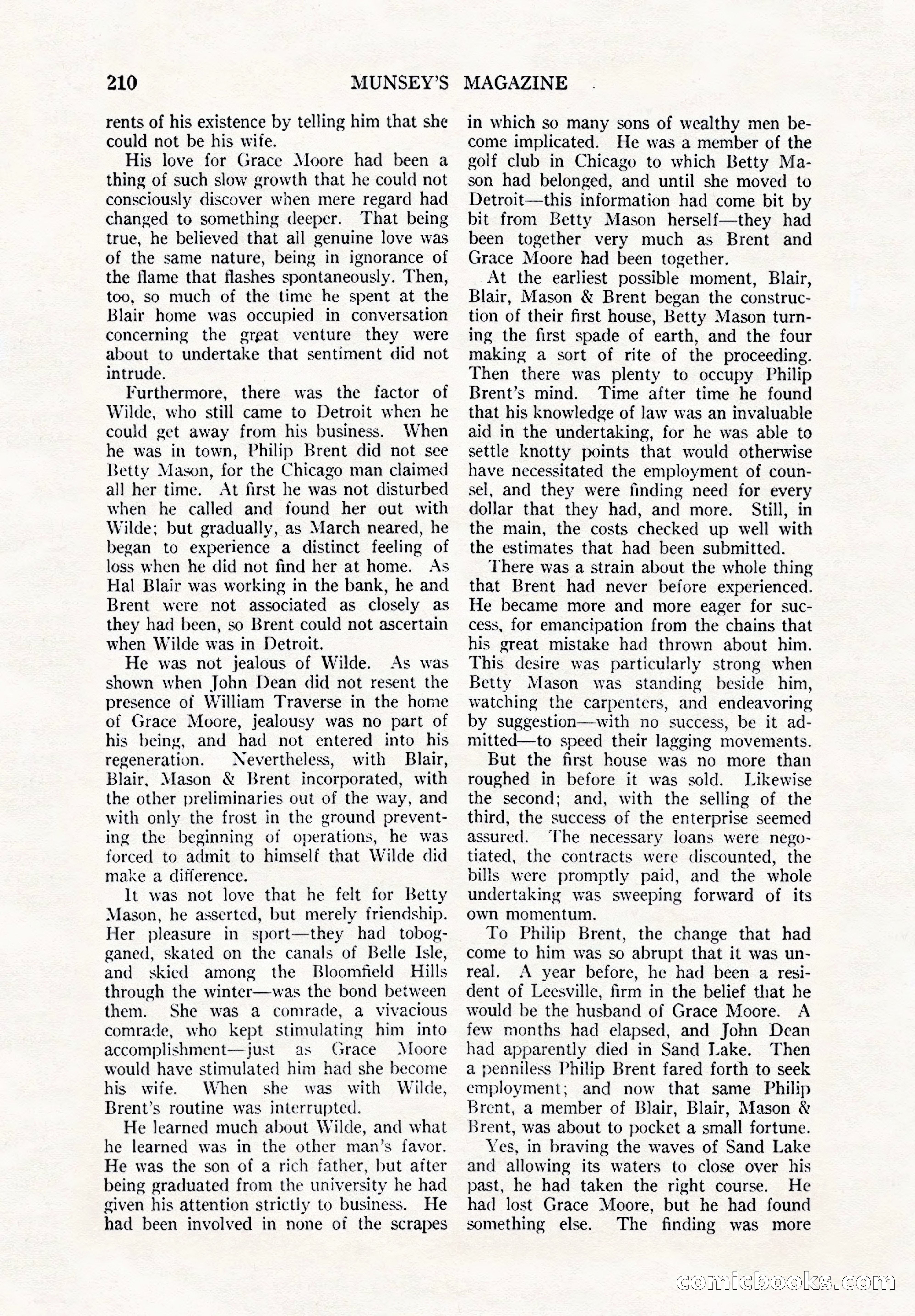 The Munsey Magazine, November 1925 — page 30 of 174