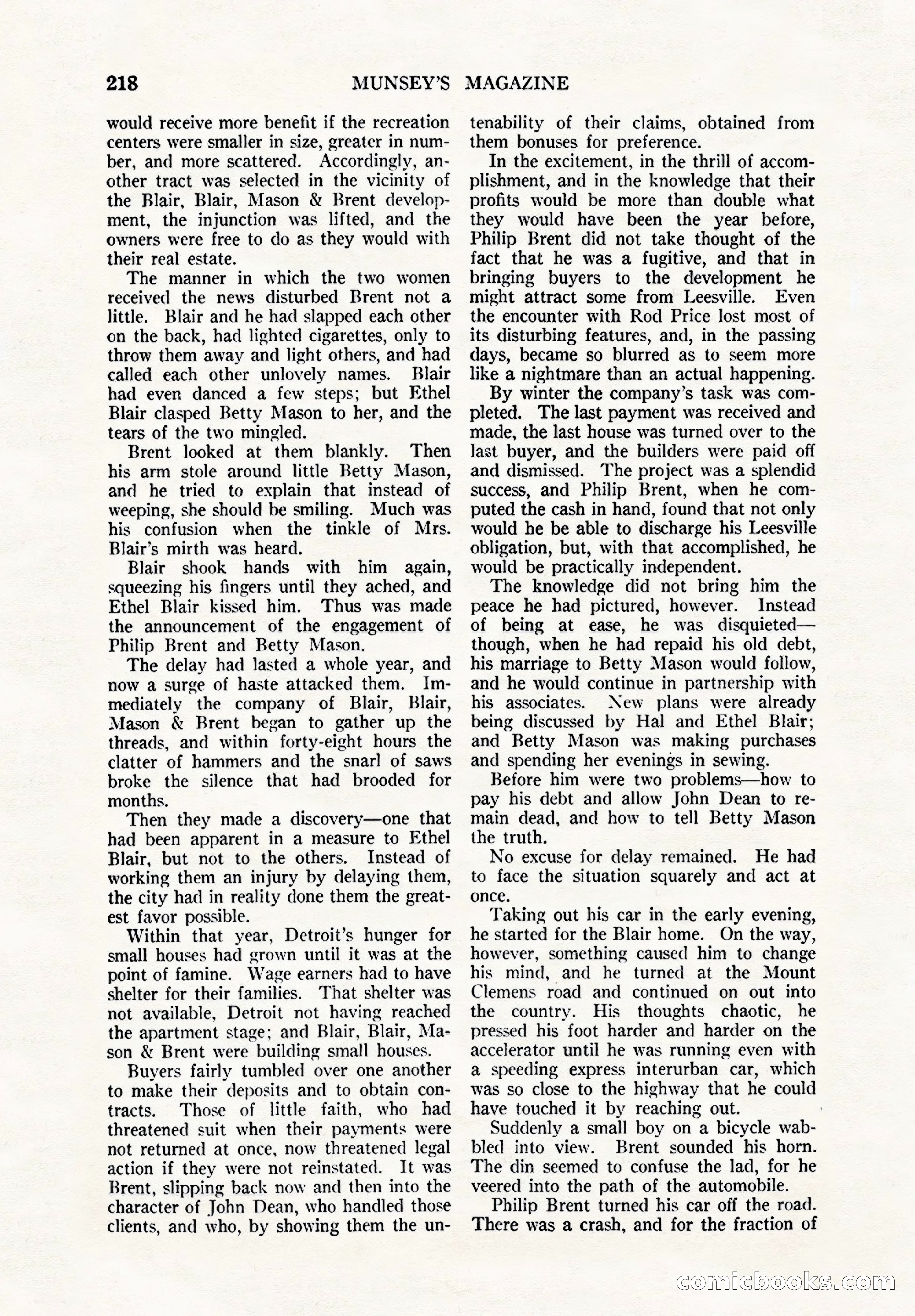 The Munsey Magazine, November 1925 — page 38 of 174