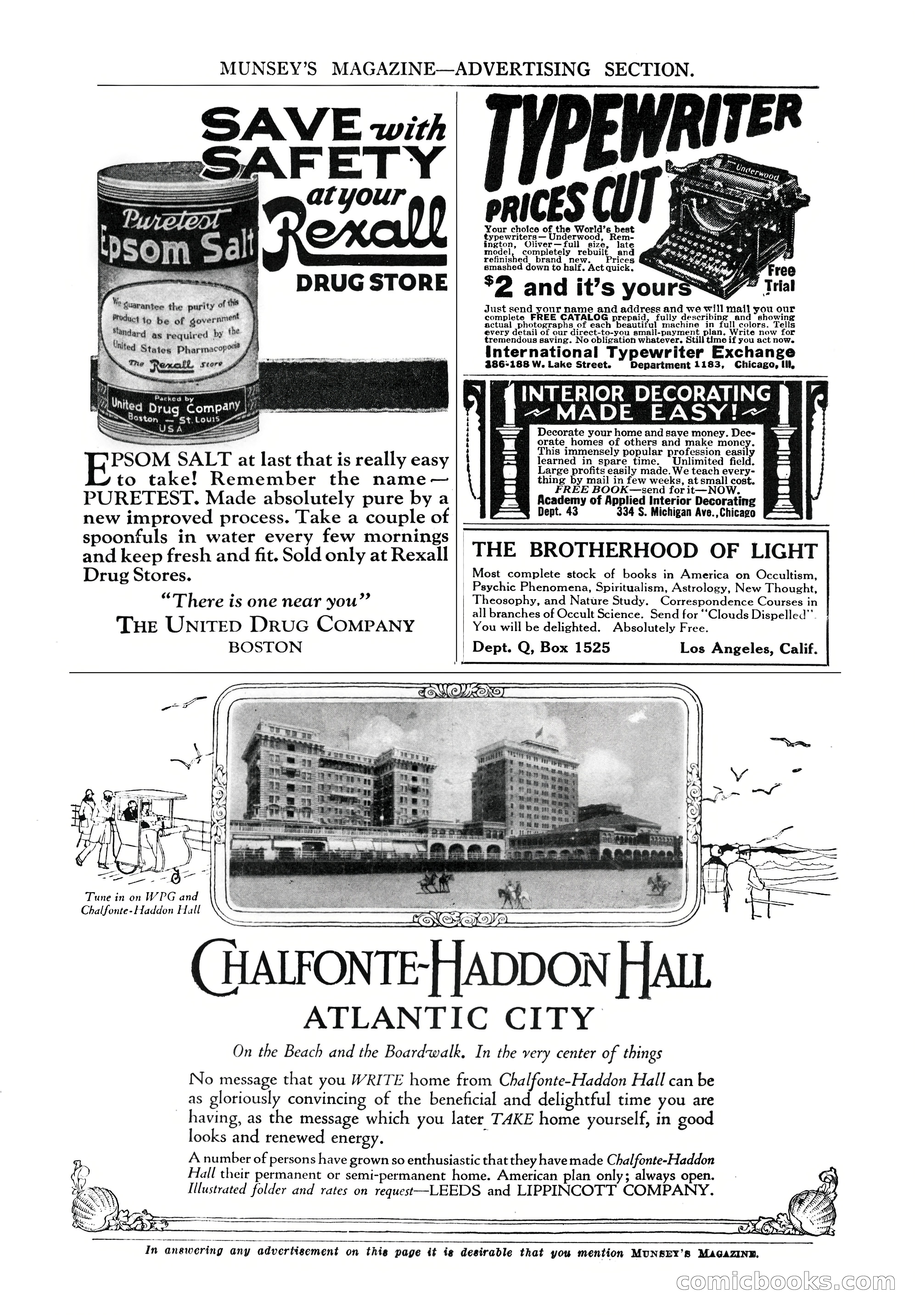 The Munsey Magazine, November 1925 — page 172 of 174