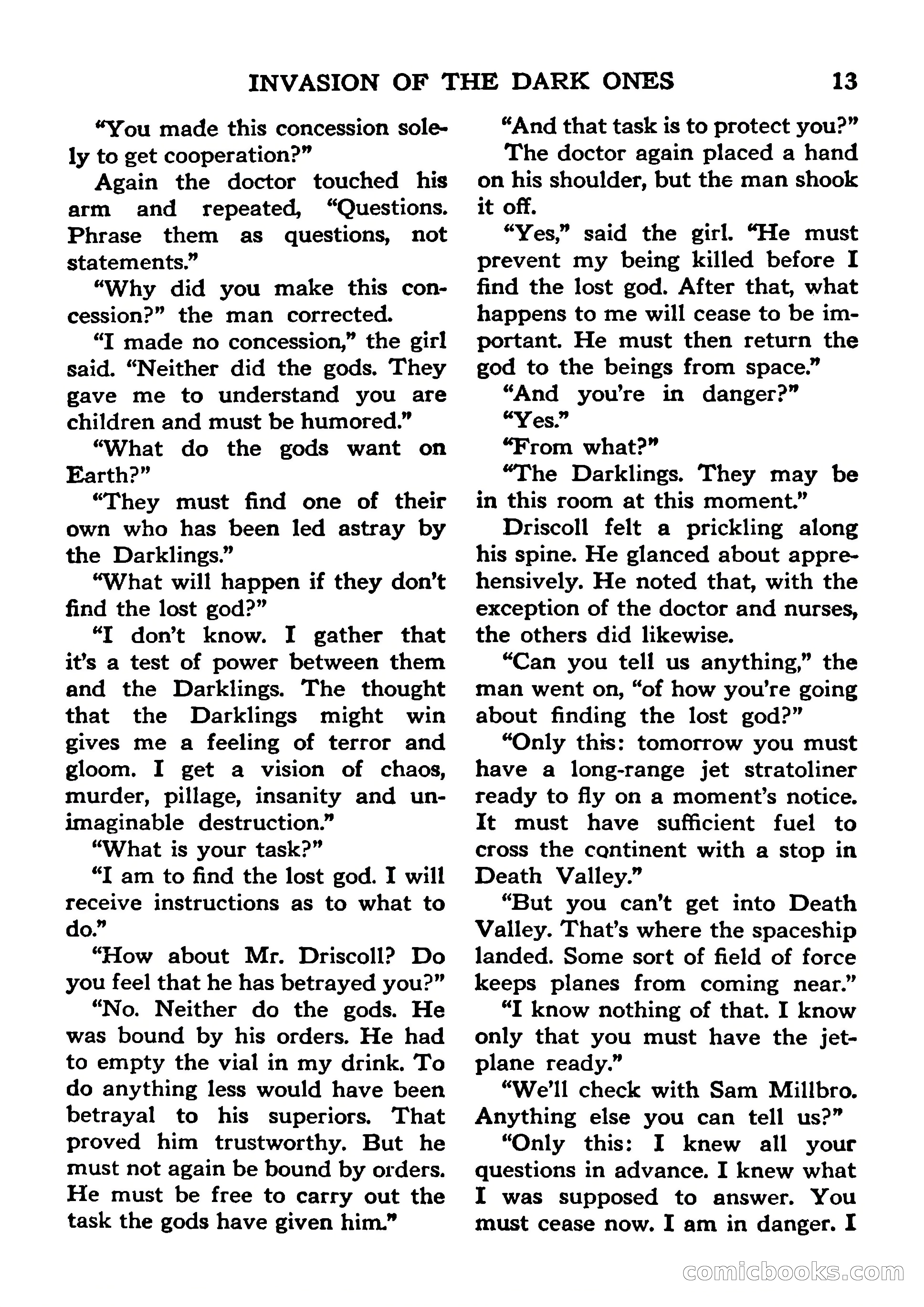 Mystic Magazine, January 1954 — page 13 of 133