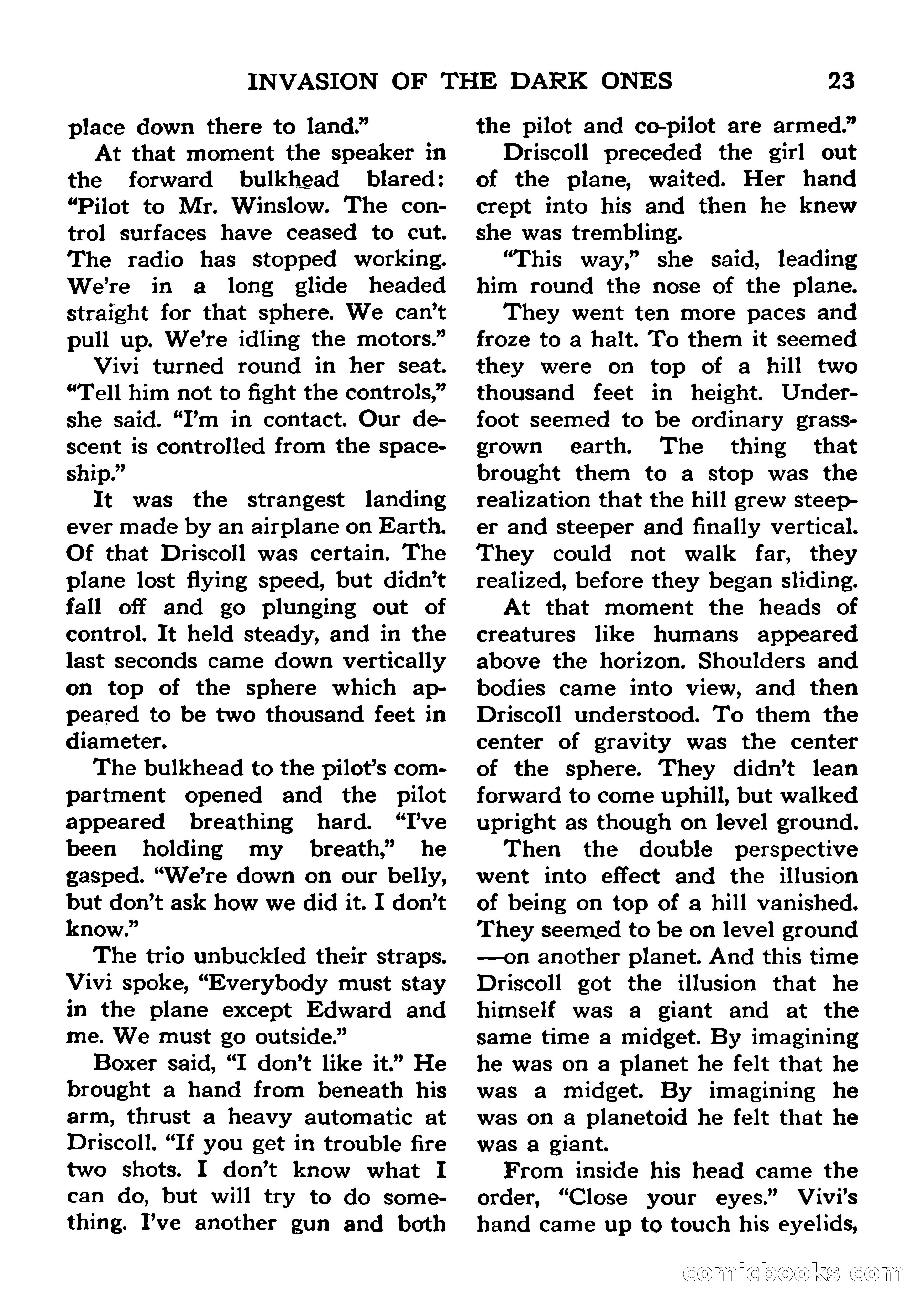 Mystic Magazine, January 1954 — page 23 of 133