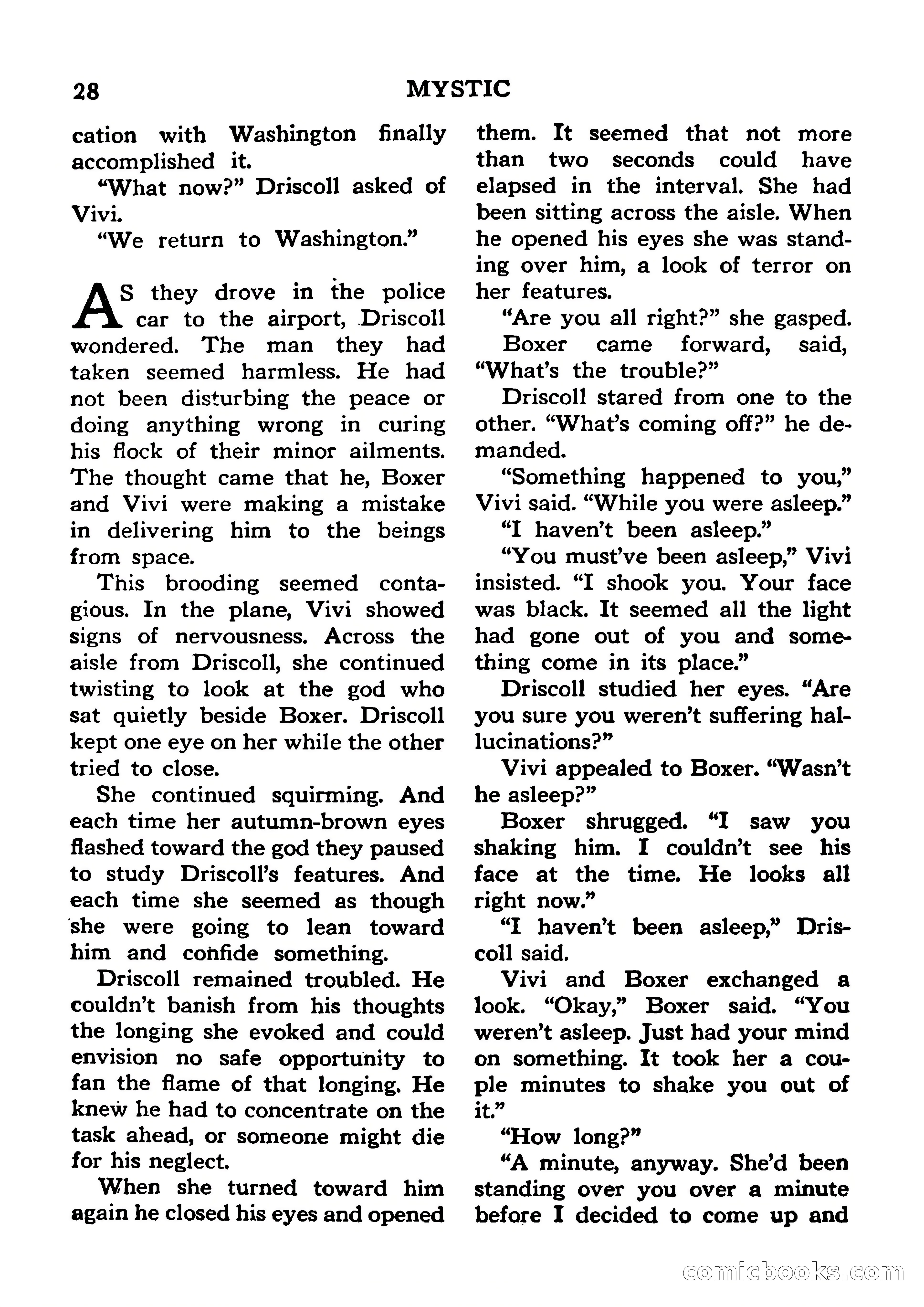Mystic Magazine, January 1954 — page 28 of 133