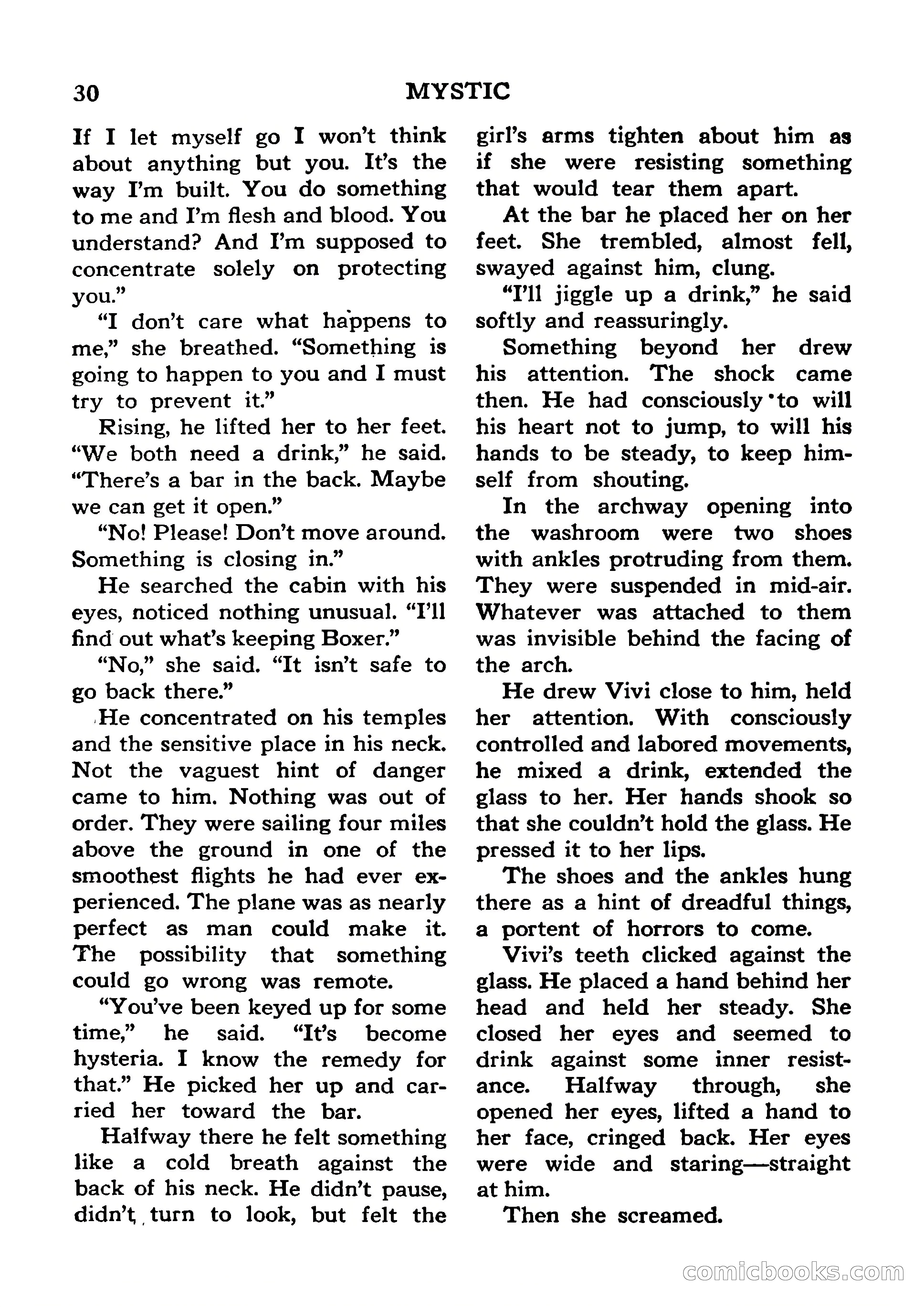 Mystic Magazine, January 1954 — page 30 of 133