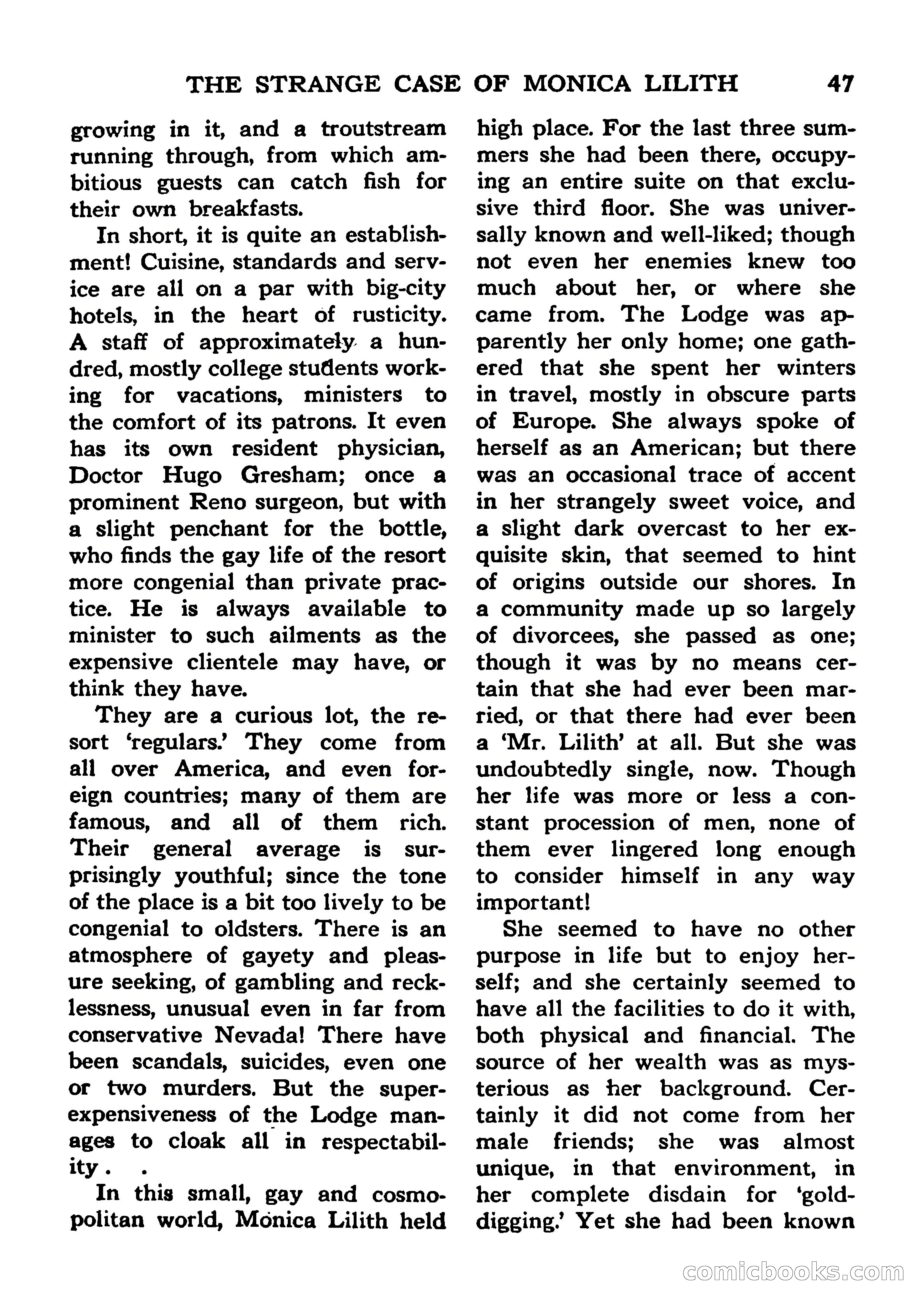 Mystic Magazine, January 1954 — page 47 of 133