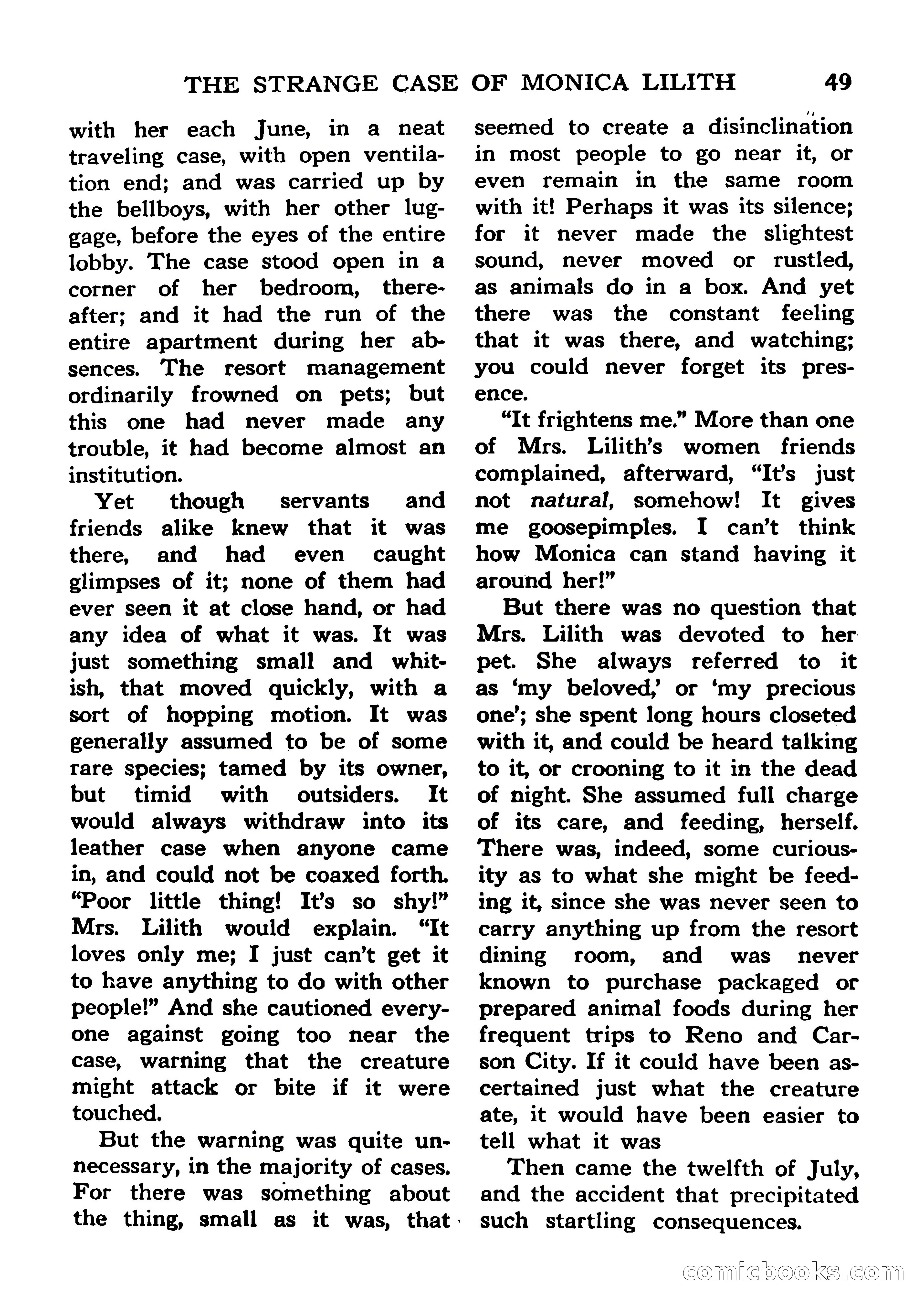 Mystic Magazine, January 1954 — page 49 of 133