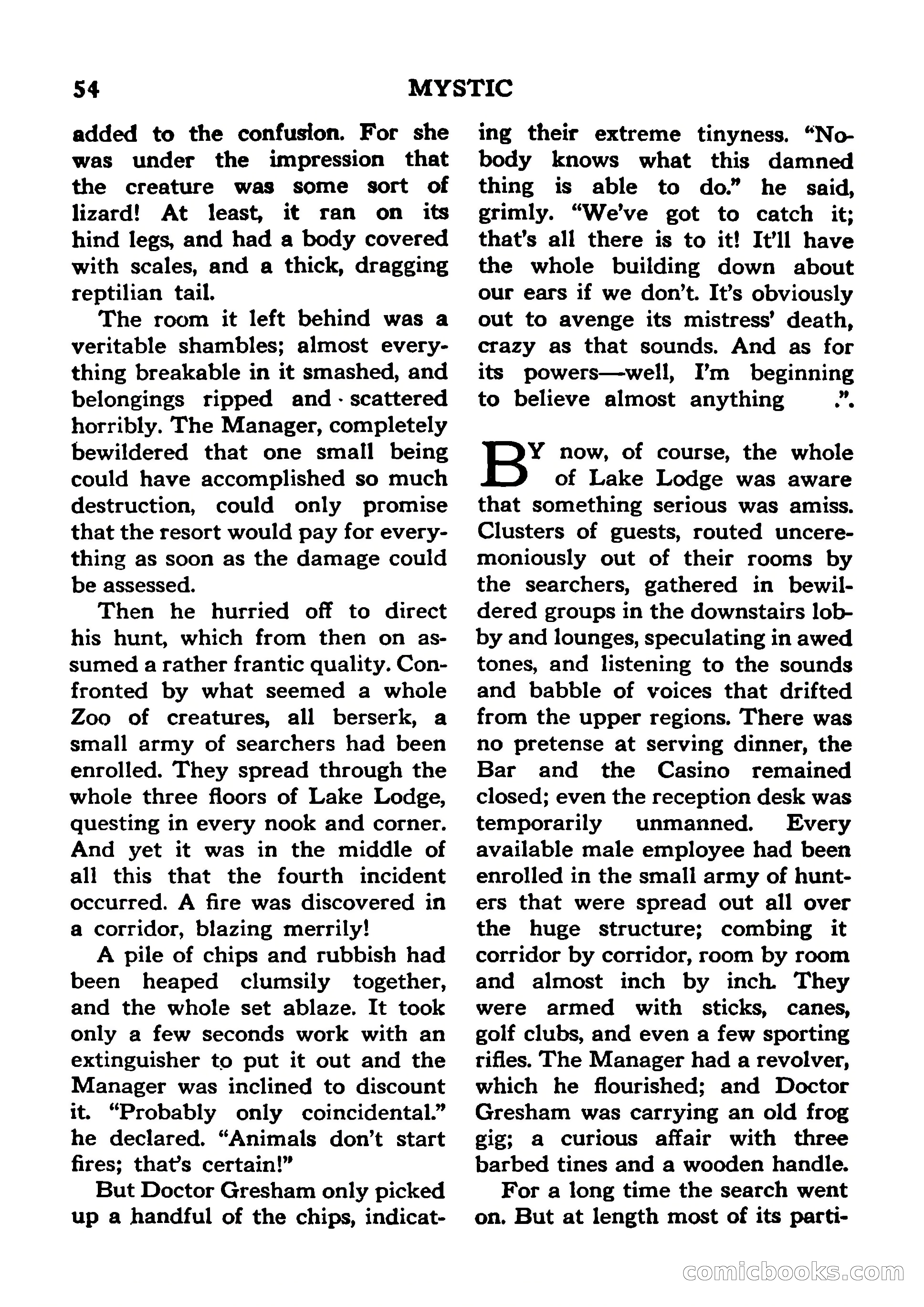 Mystic Magazine, January 1954 — page 54 of 133