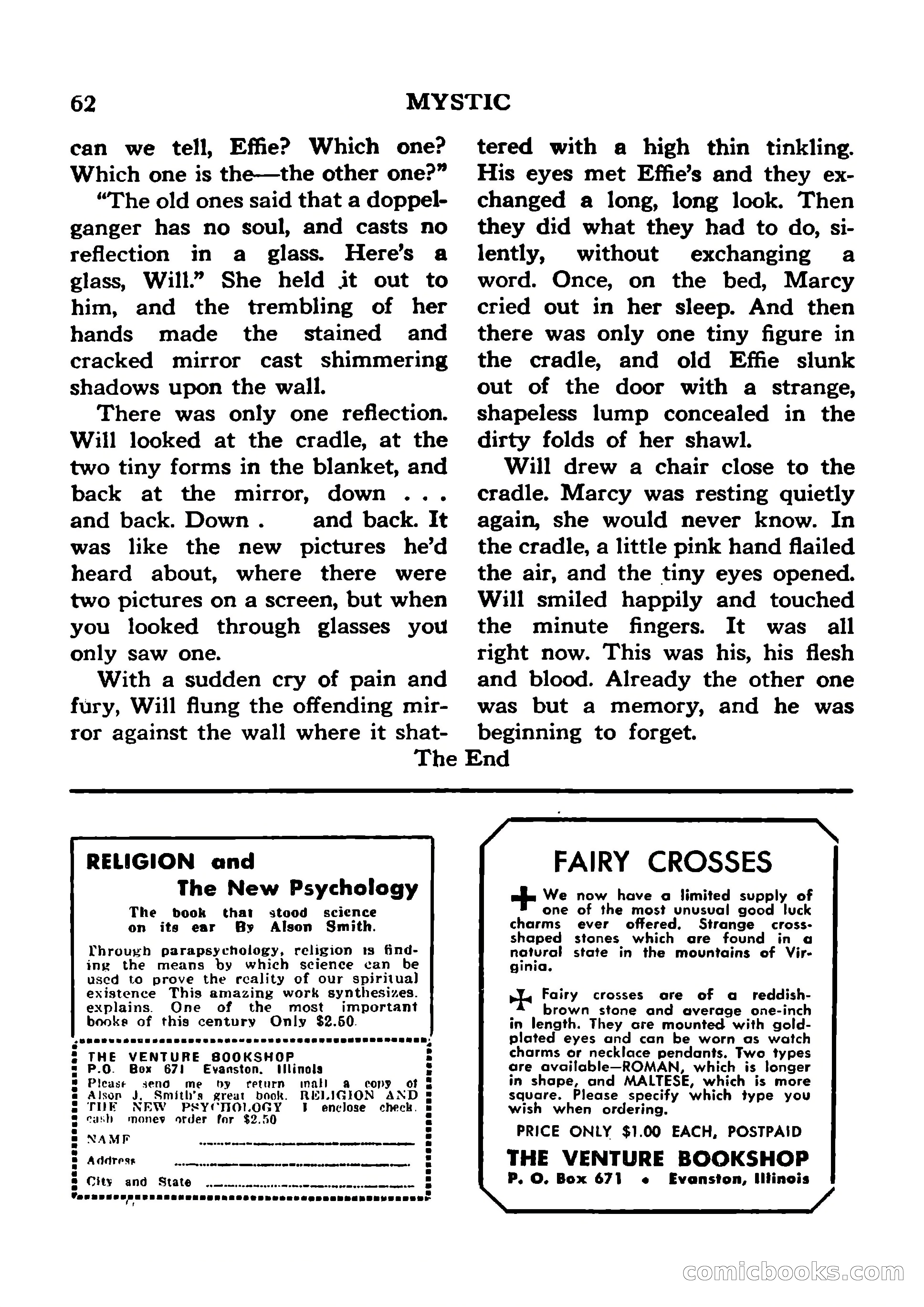 Mystic Magazine, January 1954 — page 62 of 133