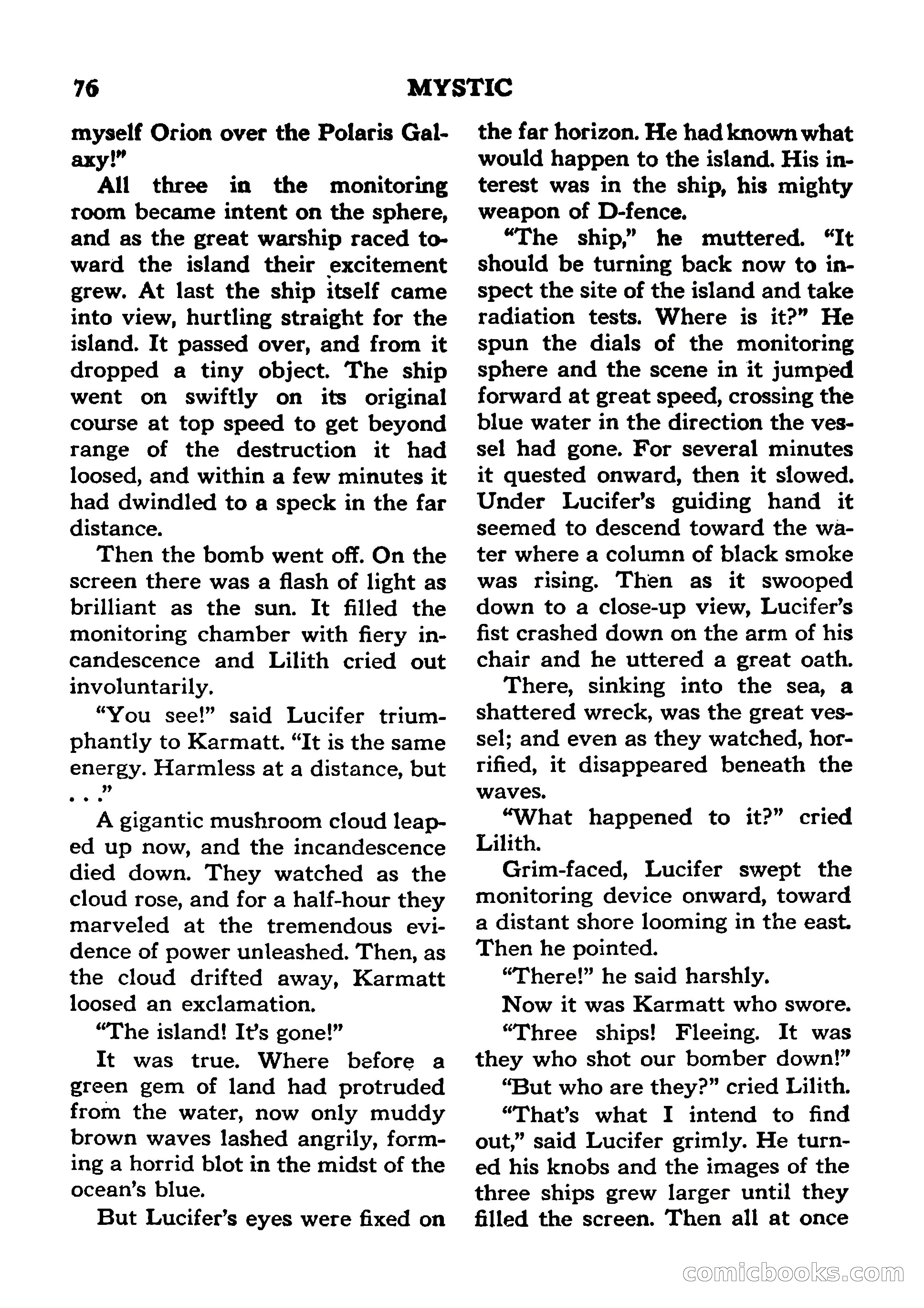 Mystic Magazine, January 1954 — page 76 of 133
