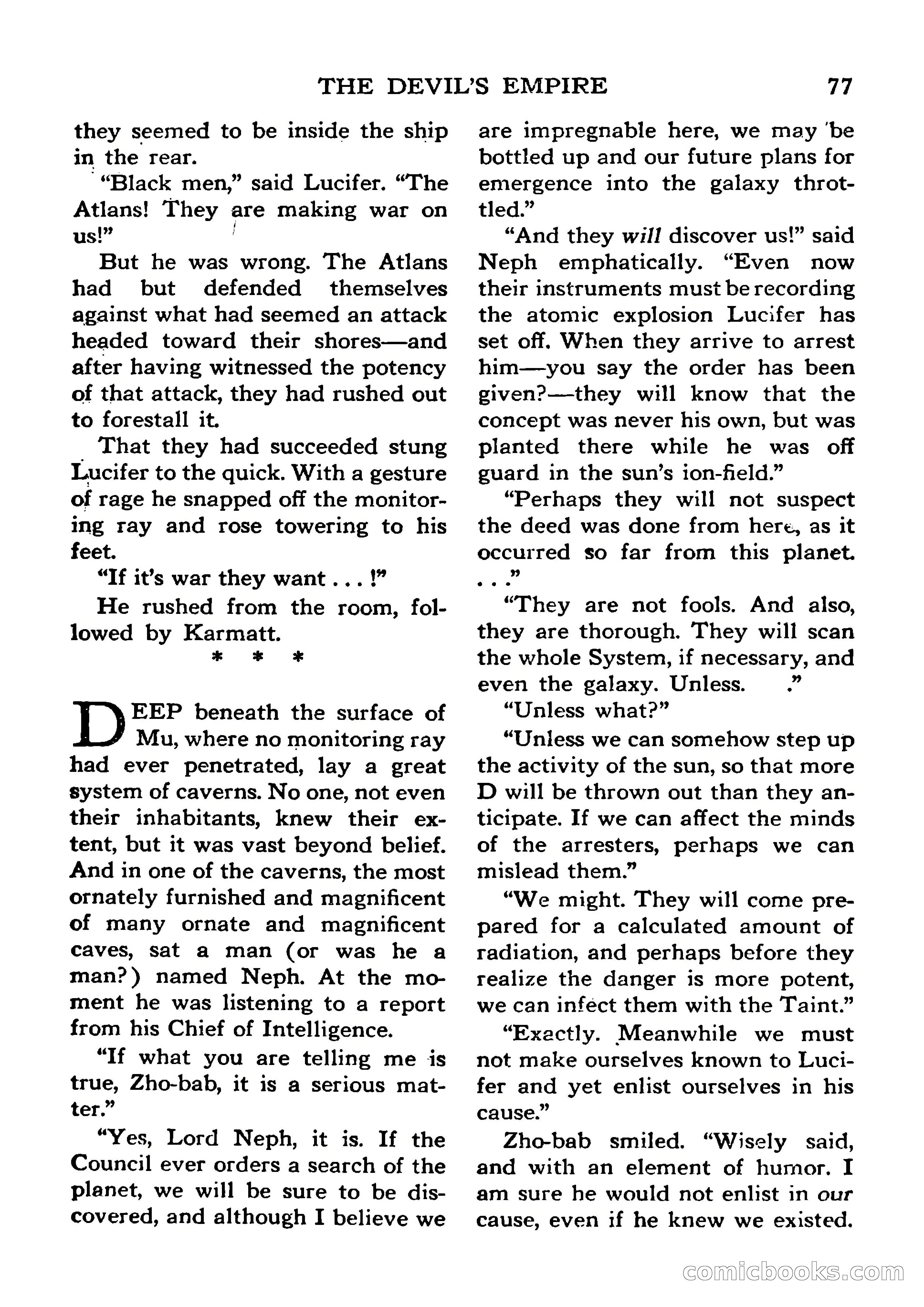 Mystic Magazine, January 1954 — page 77 of 133