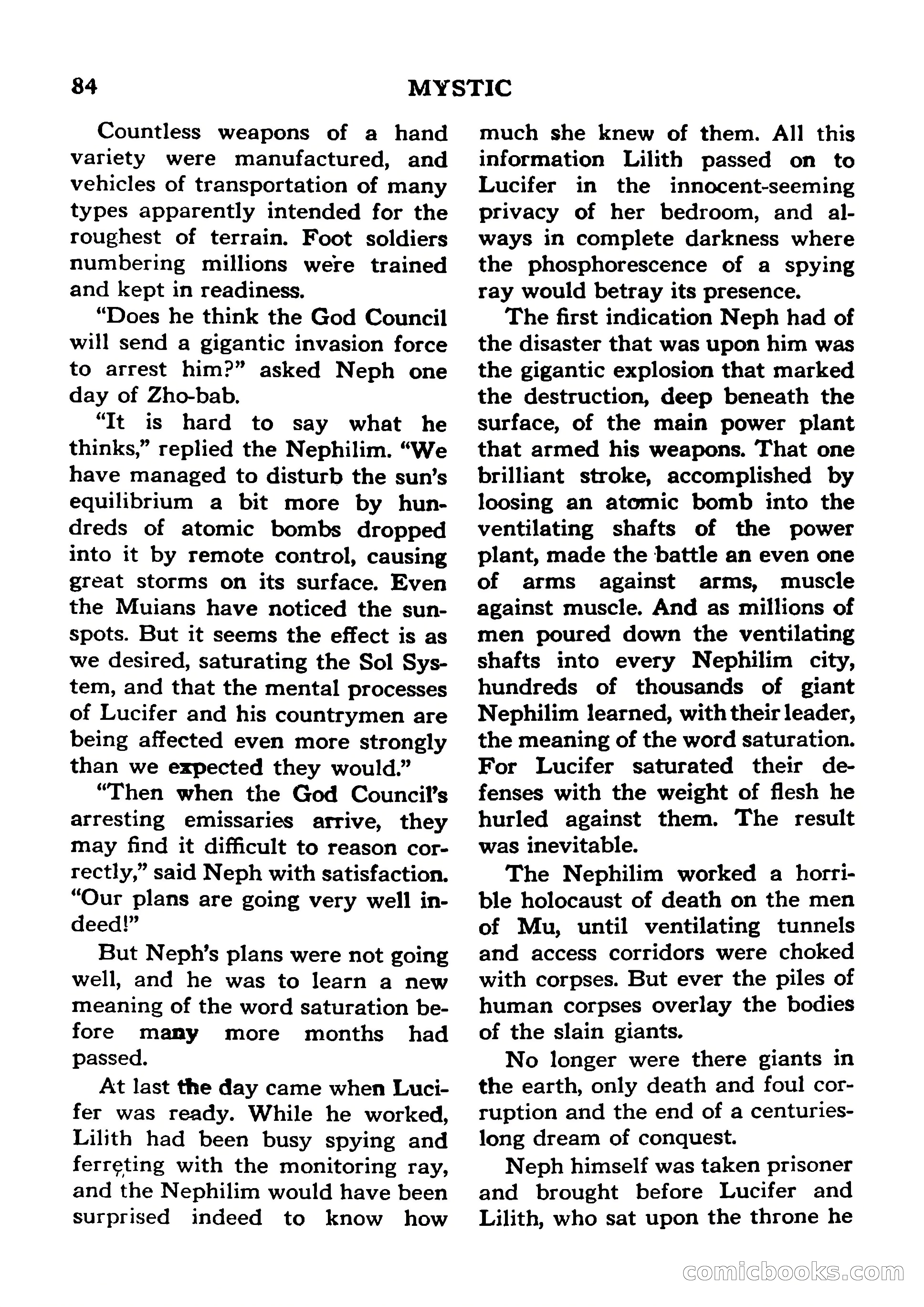 Mystic Magazine, January 1954 — page 84 of 133