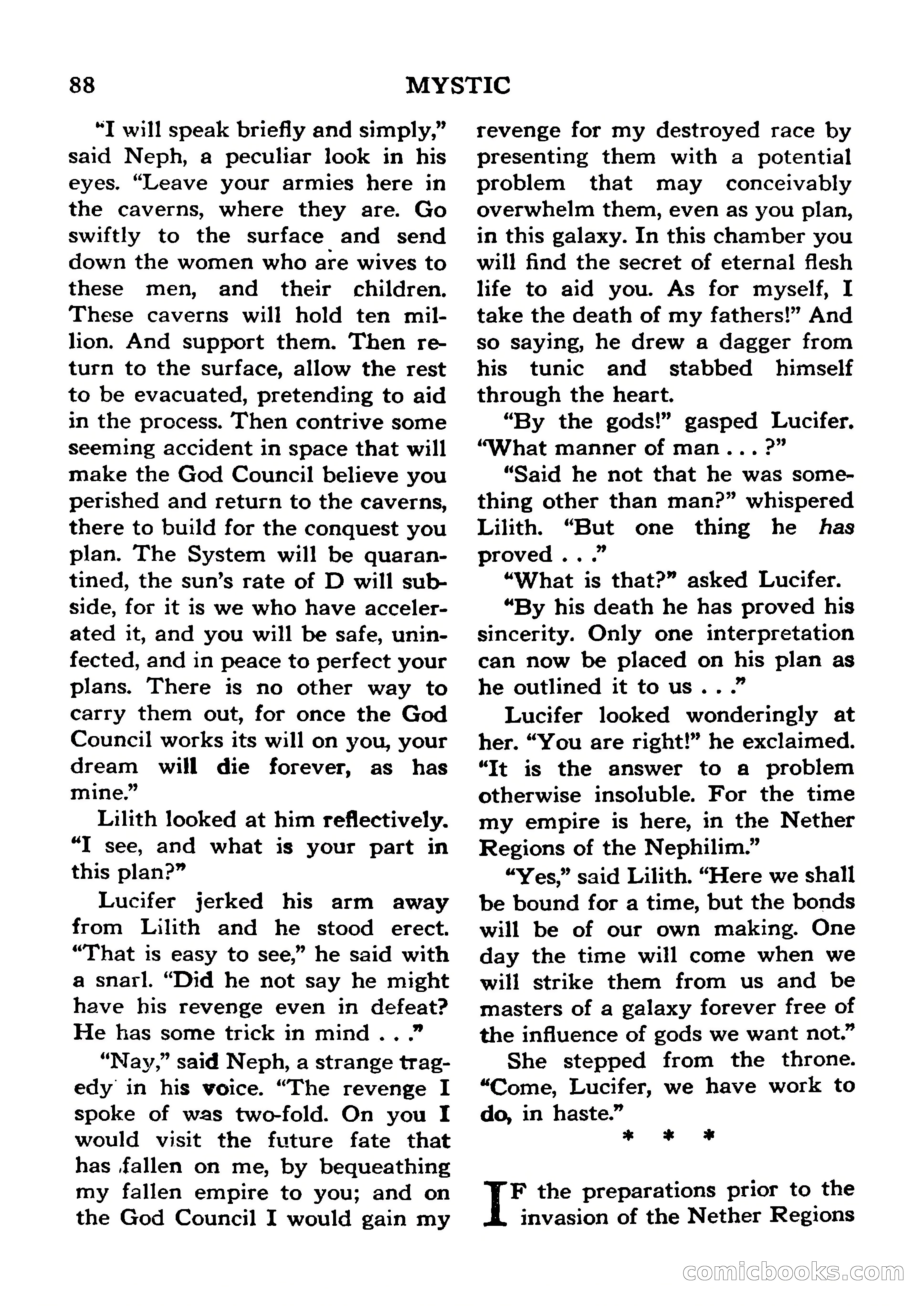 Mystic Magazine, January 1954 — page 88 of 133