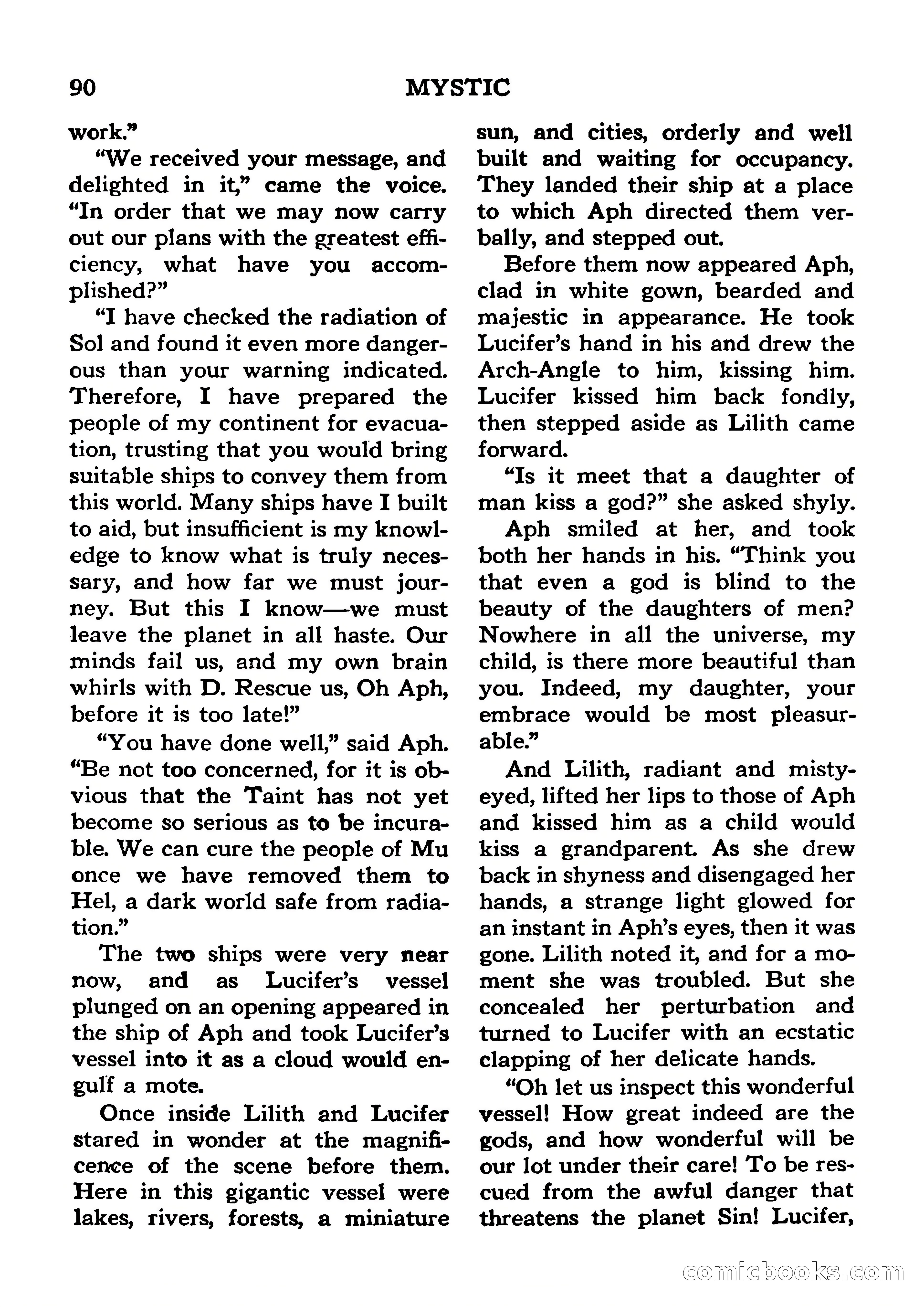 Mystic Magazine, January 1954 — page 90 of 133