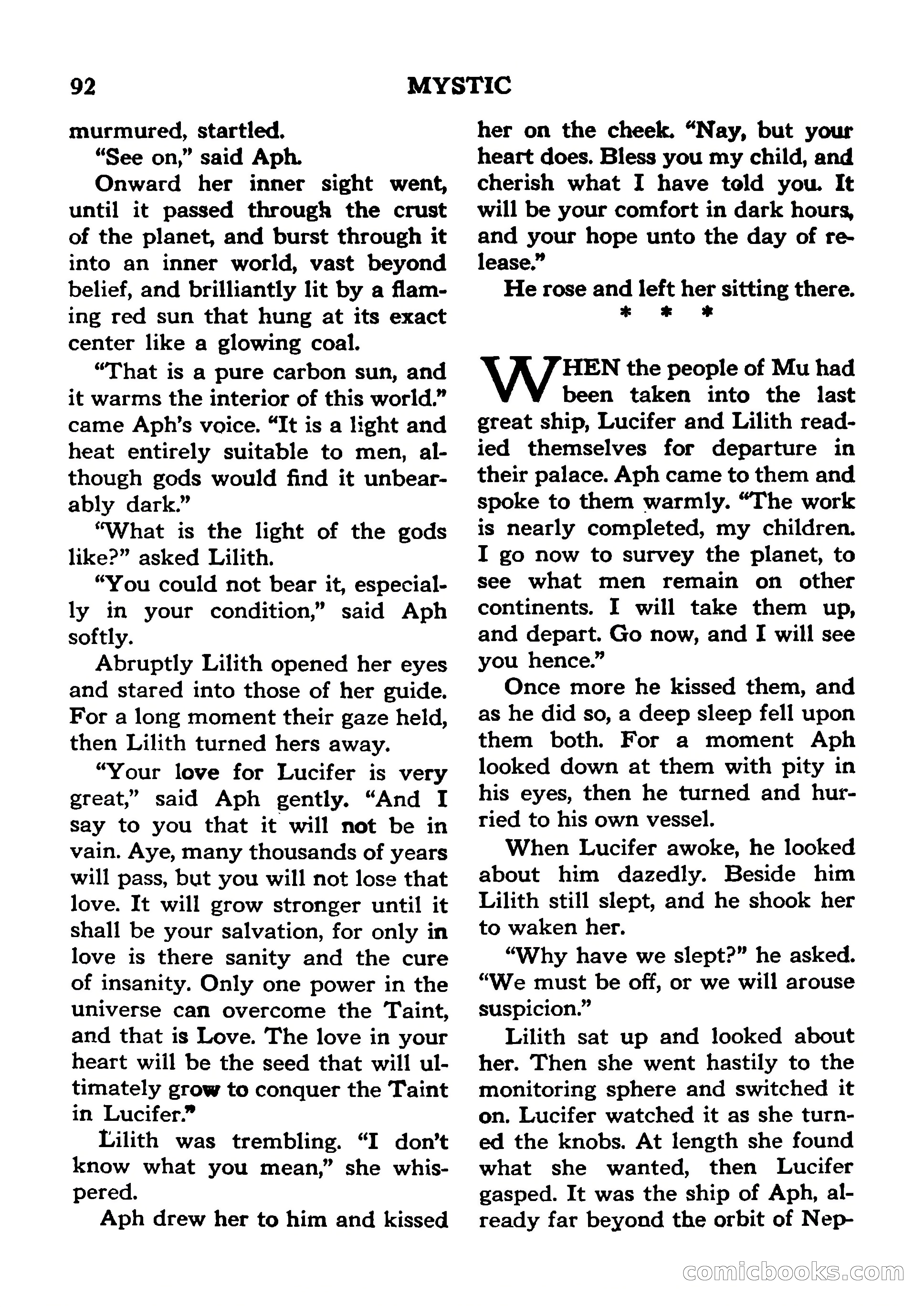 Mystic Magazine, January 1954 — page 92 of 133