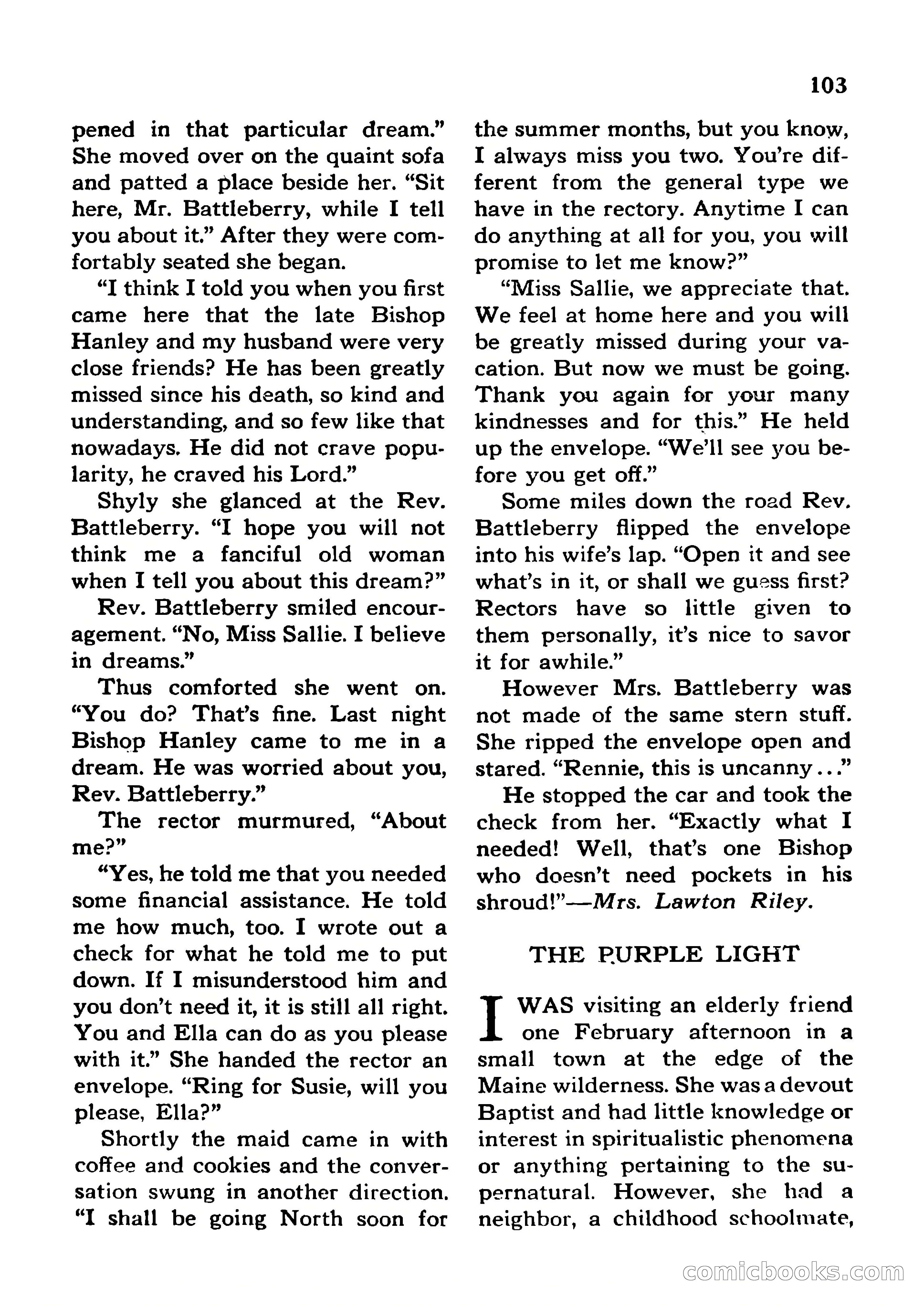Mystic Magazine, January 1954 — page 103 of 133