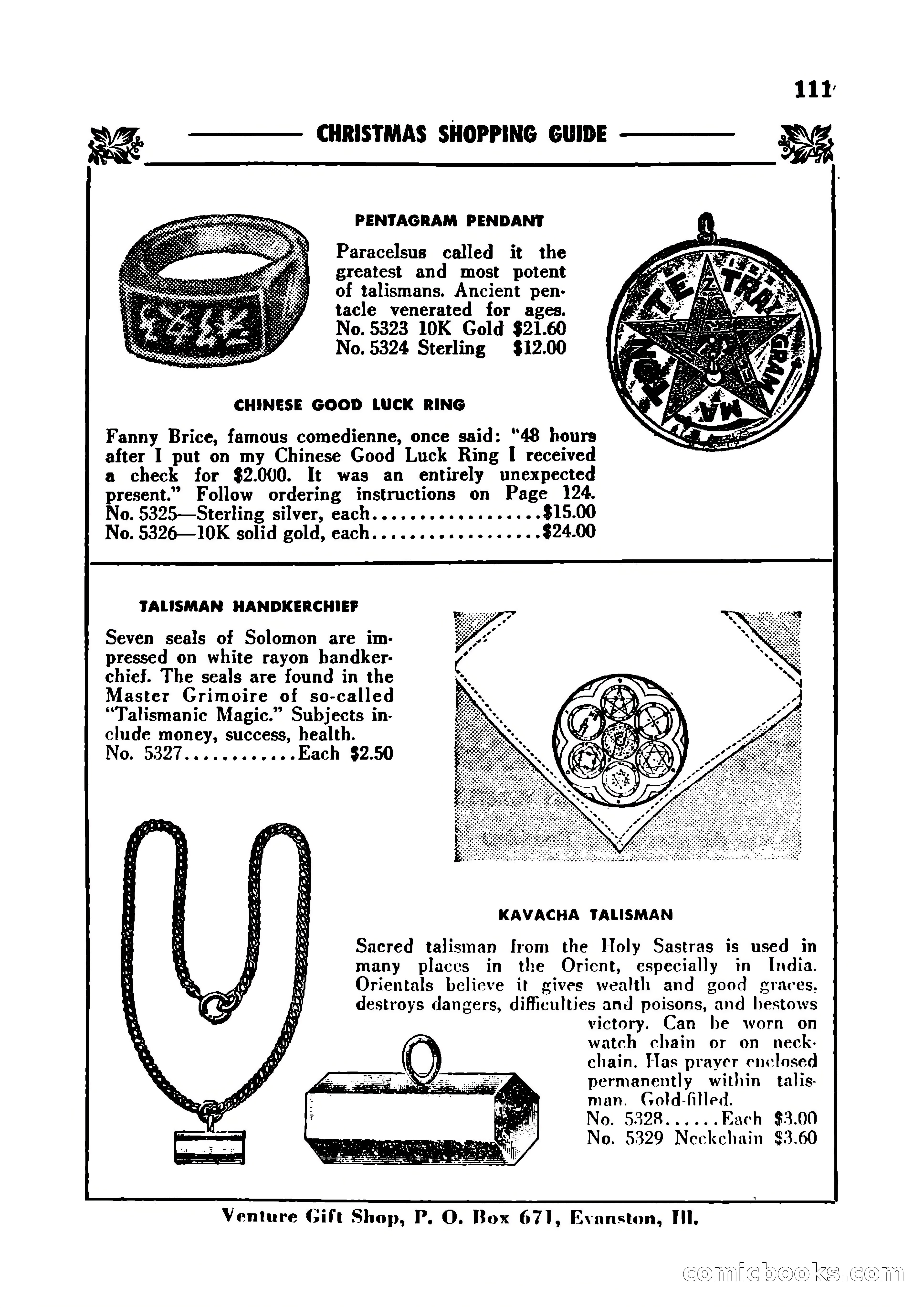Mystic Magazine, January 1954 — page 111 of 133