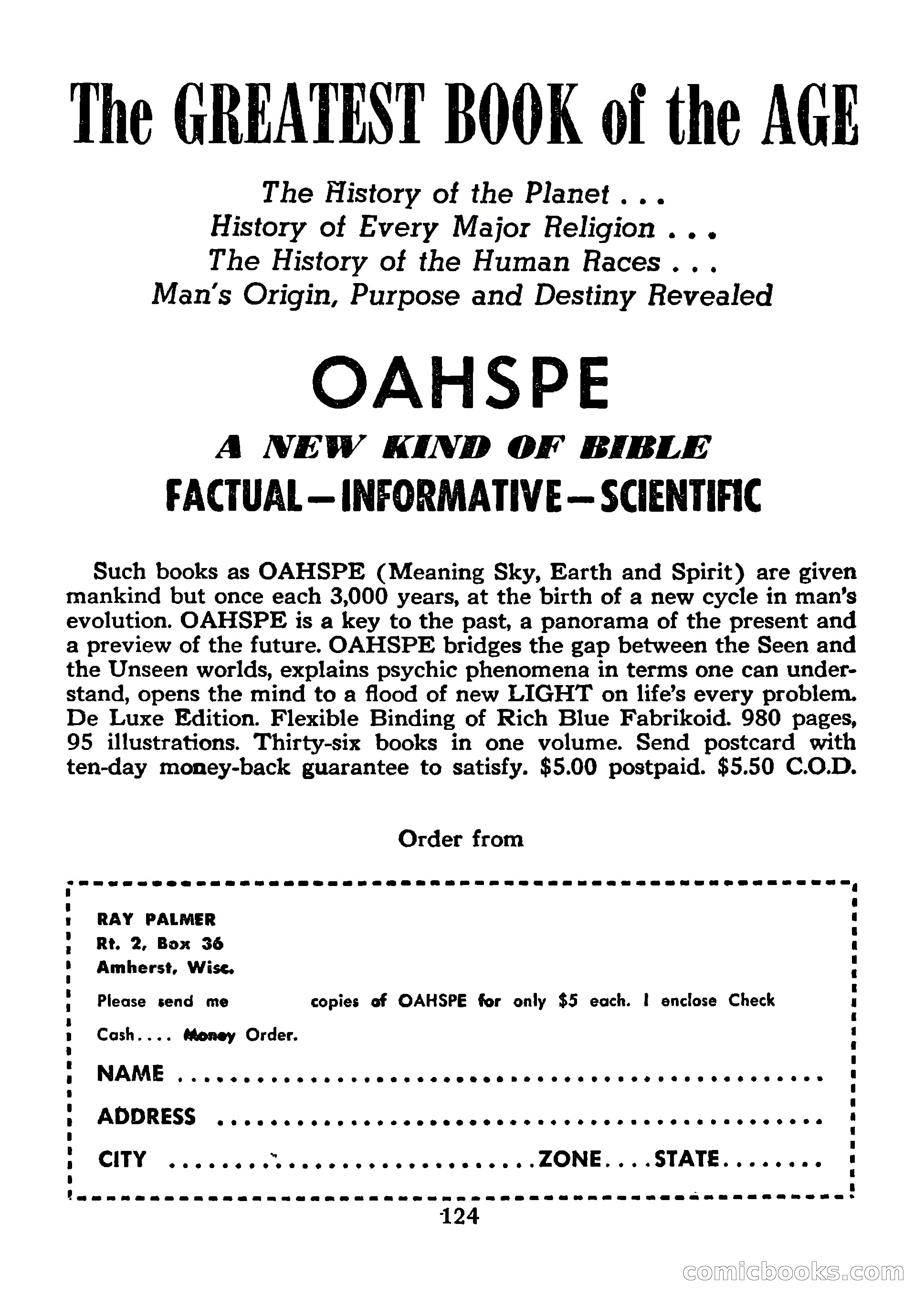 Mystic Magazine, January 1954 — page 124 of 133
