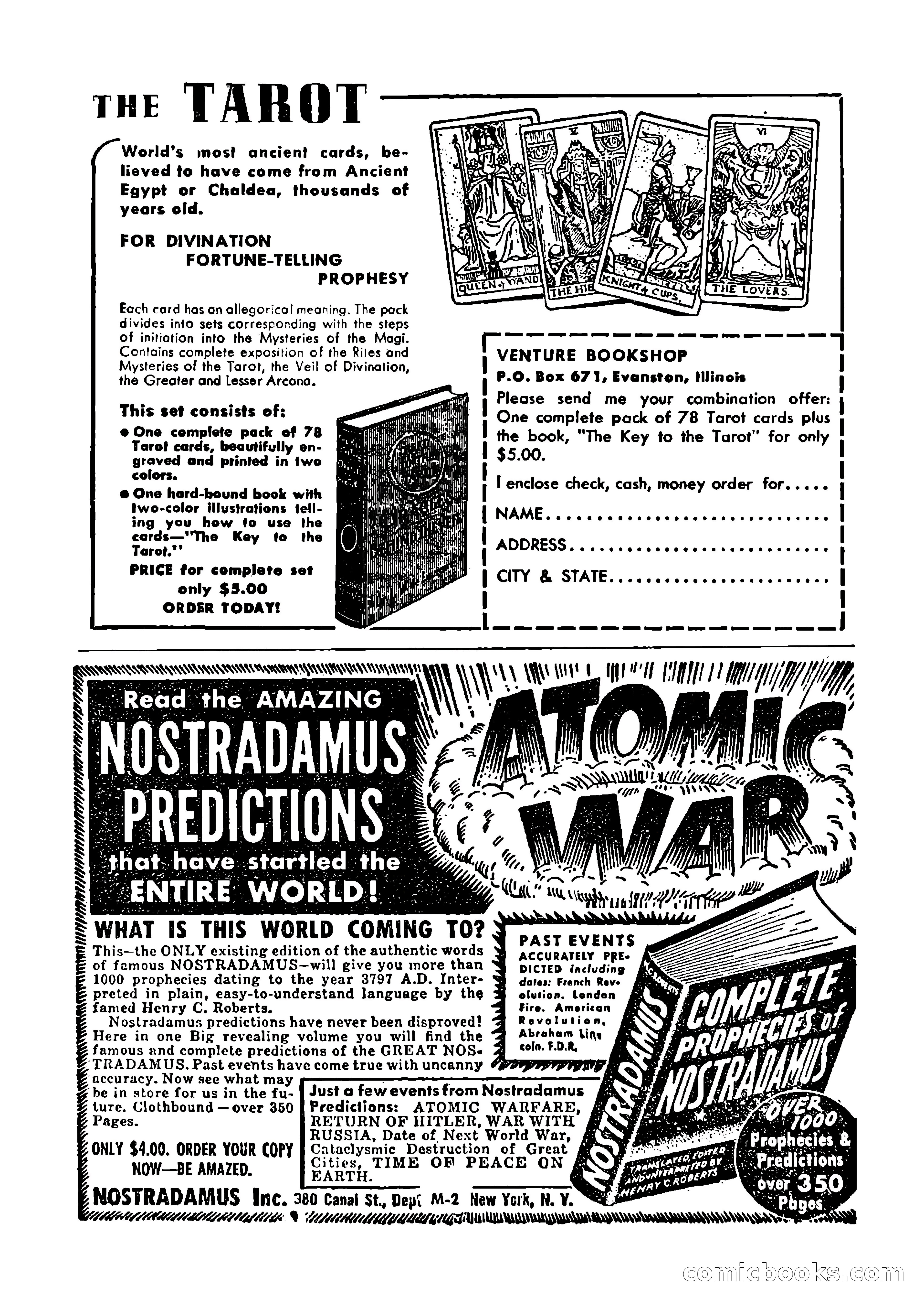 Mystic Magazine, January 1954 — page 129 of 133