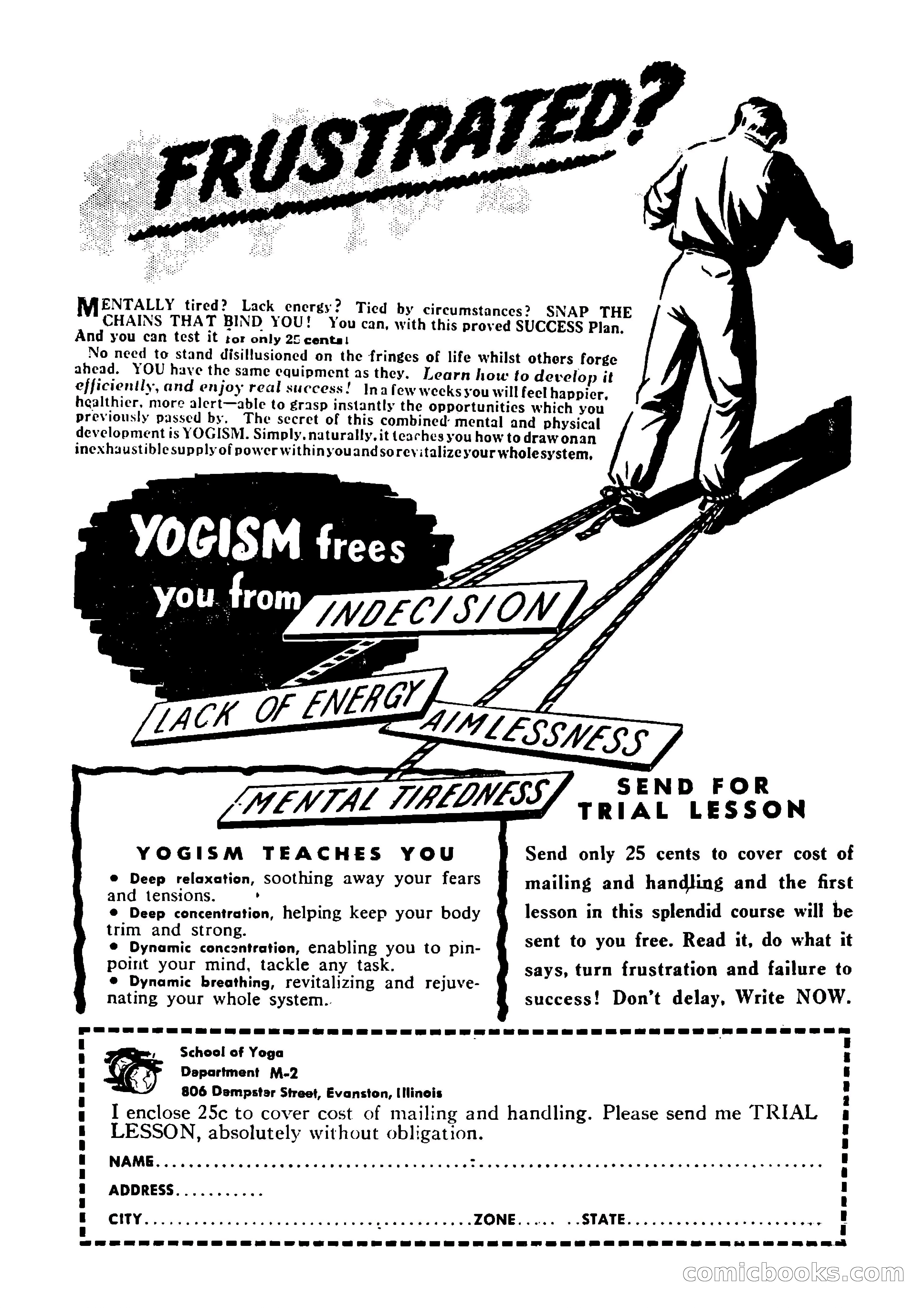 Mystic Magazine, January 1954 — page 132 of 133