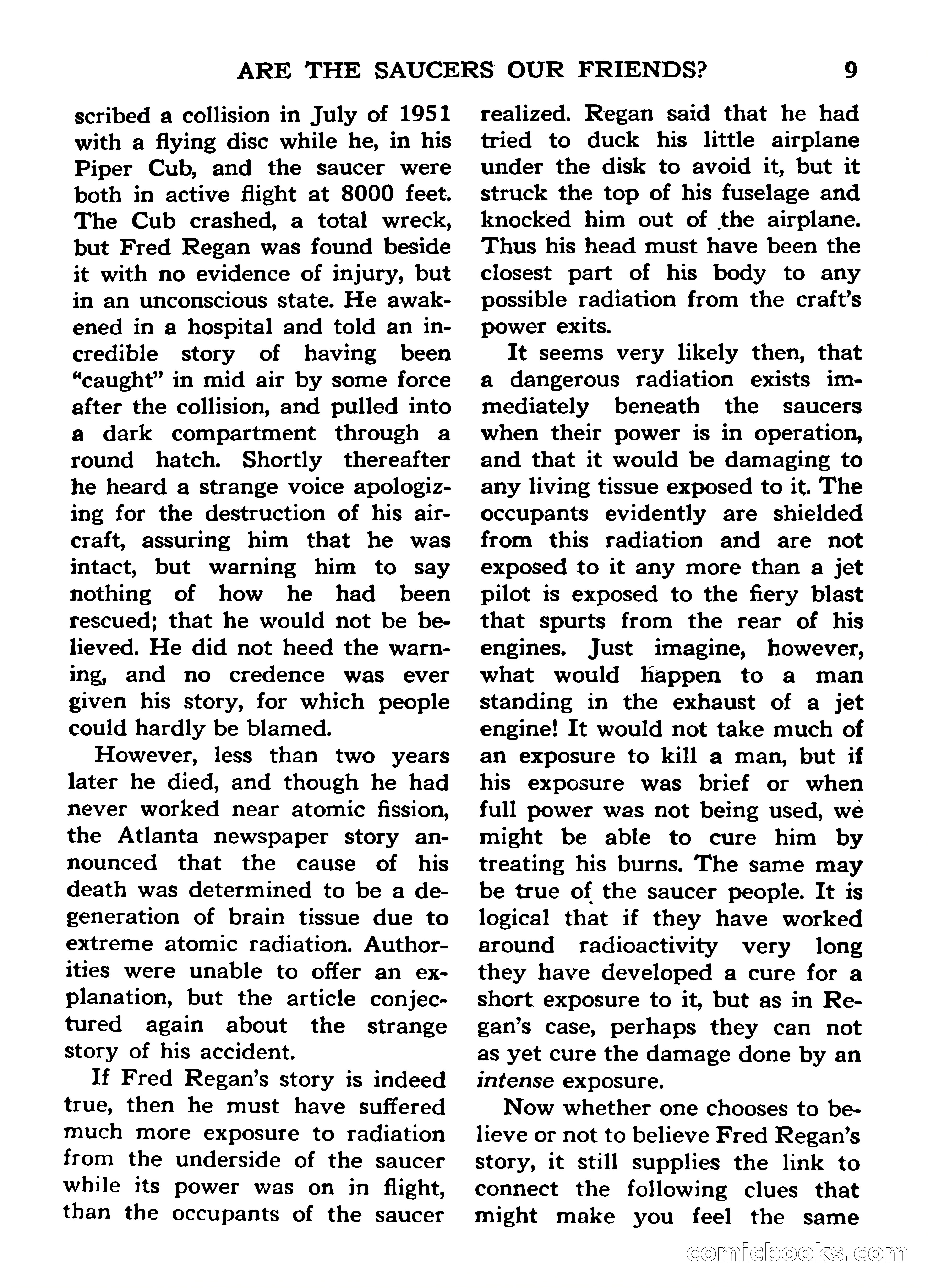 Mystic Magazine, March 1954 — page 9 of 133