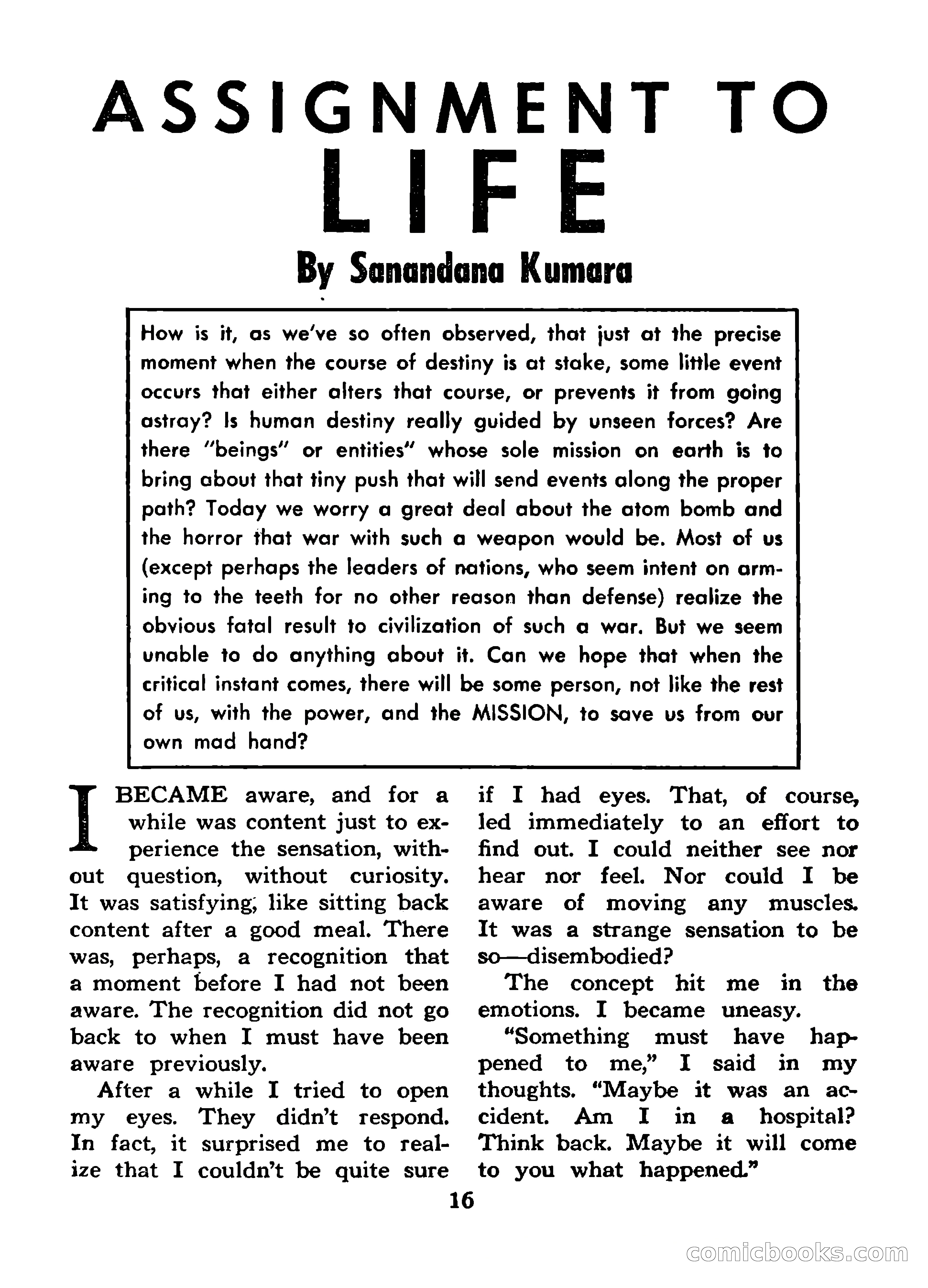 Mystic Magazine, March 1954 — page 16 of 133