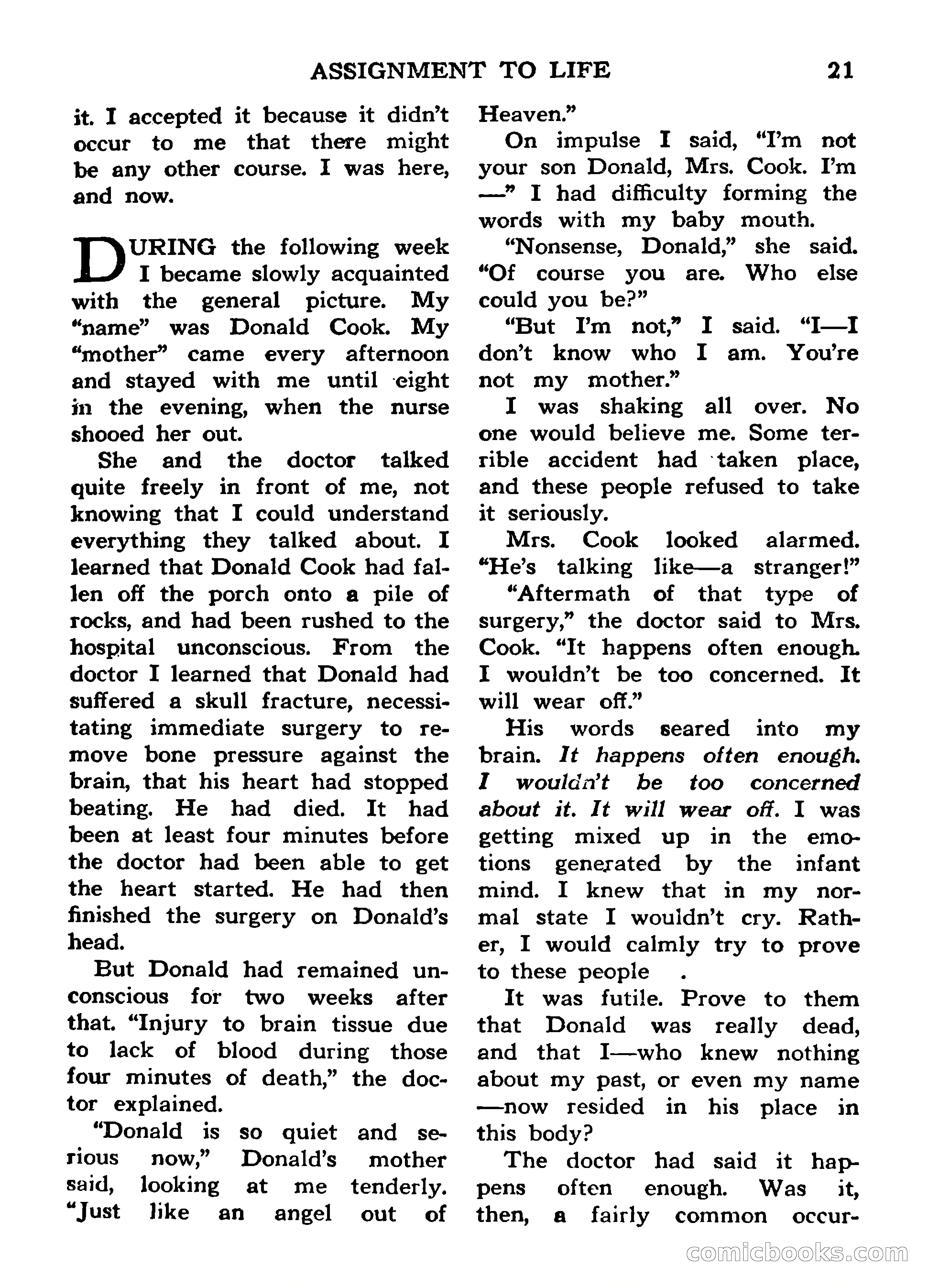 Mystic Magazine, March 1954 — page 21 of 133