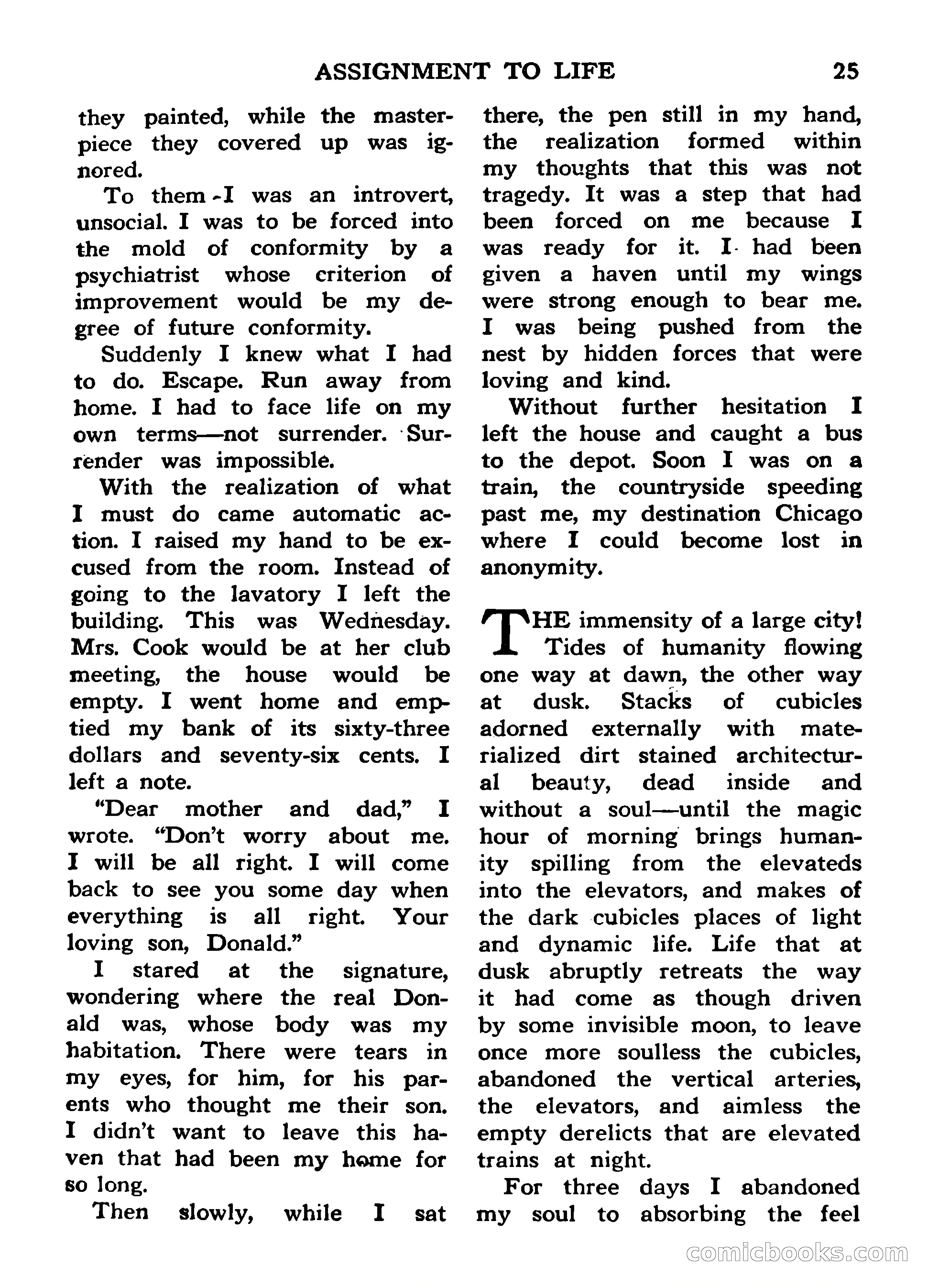 Mystic Magazine, March 1954 — page 25 of 133