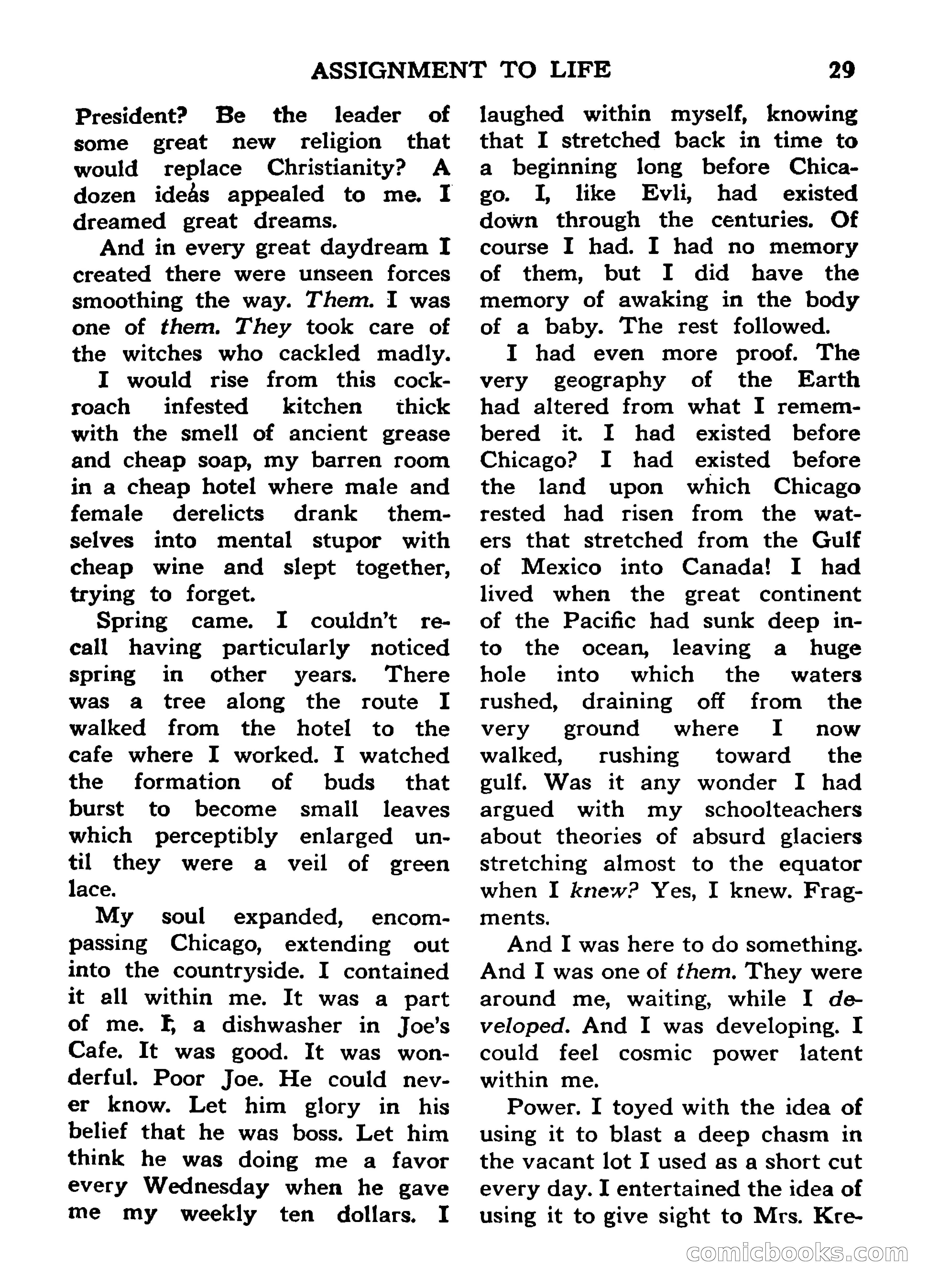 Mystic Magazine, March 1954 — page 29 of 133