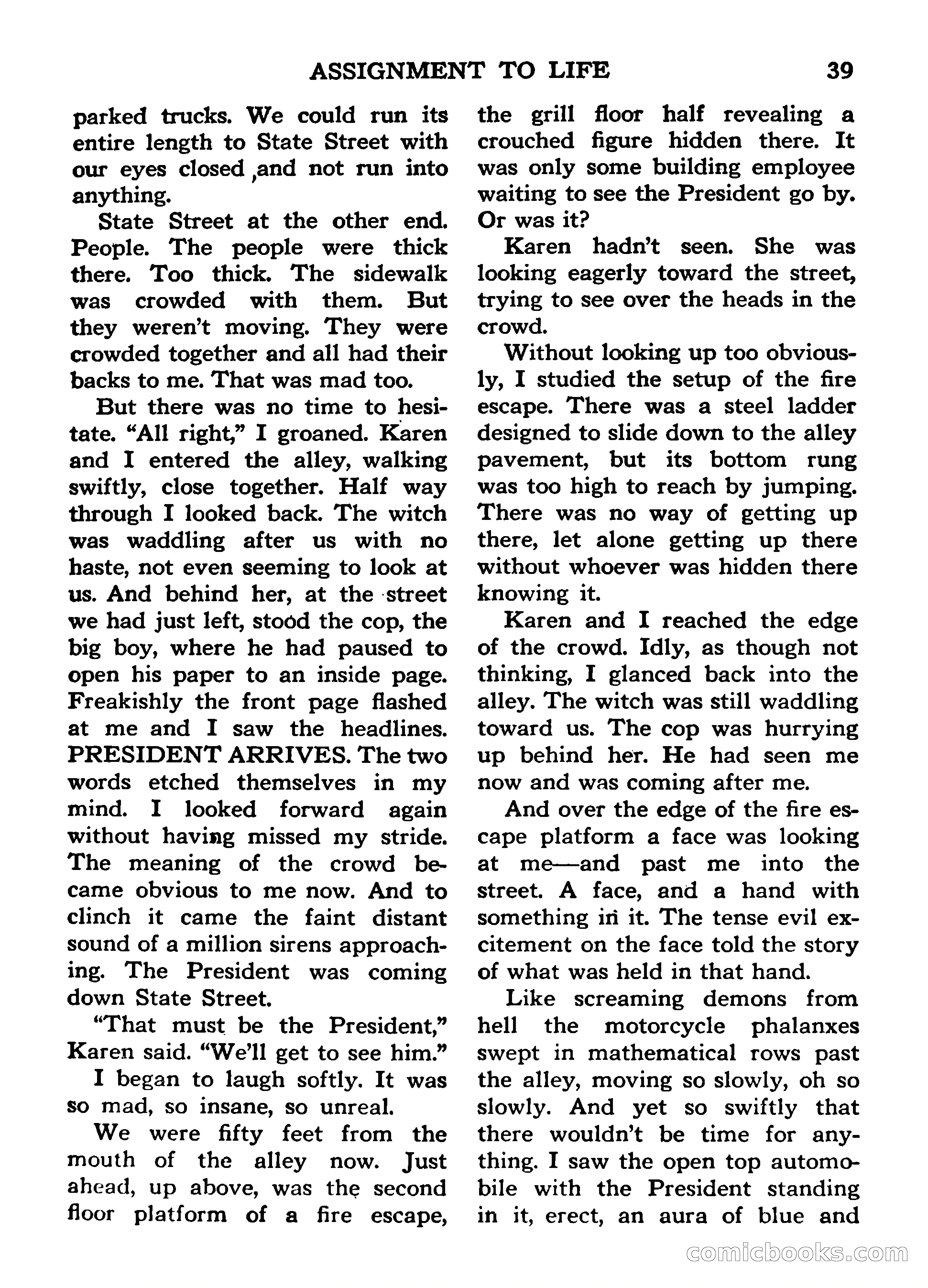 Mystic Magazine, March 1954 — page 39 of 133