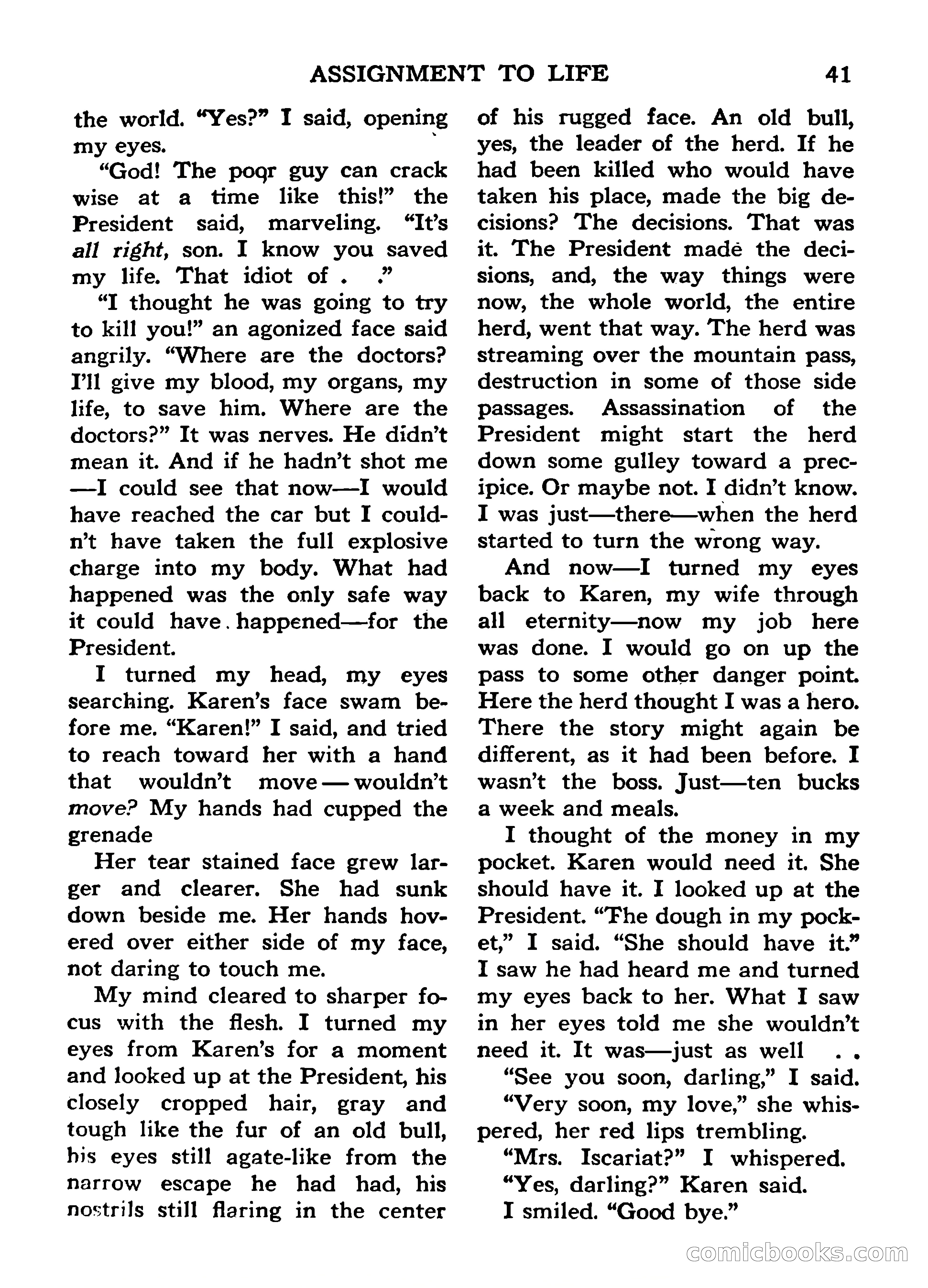 Mystic Magazine, March 1954 — page 41 of 133