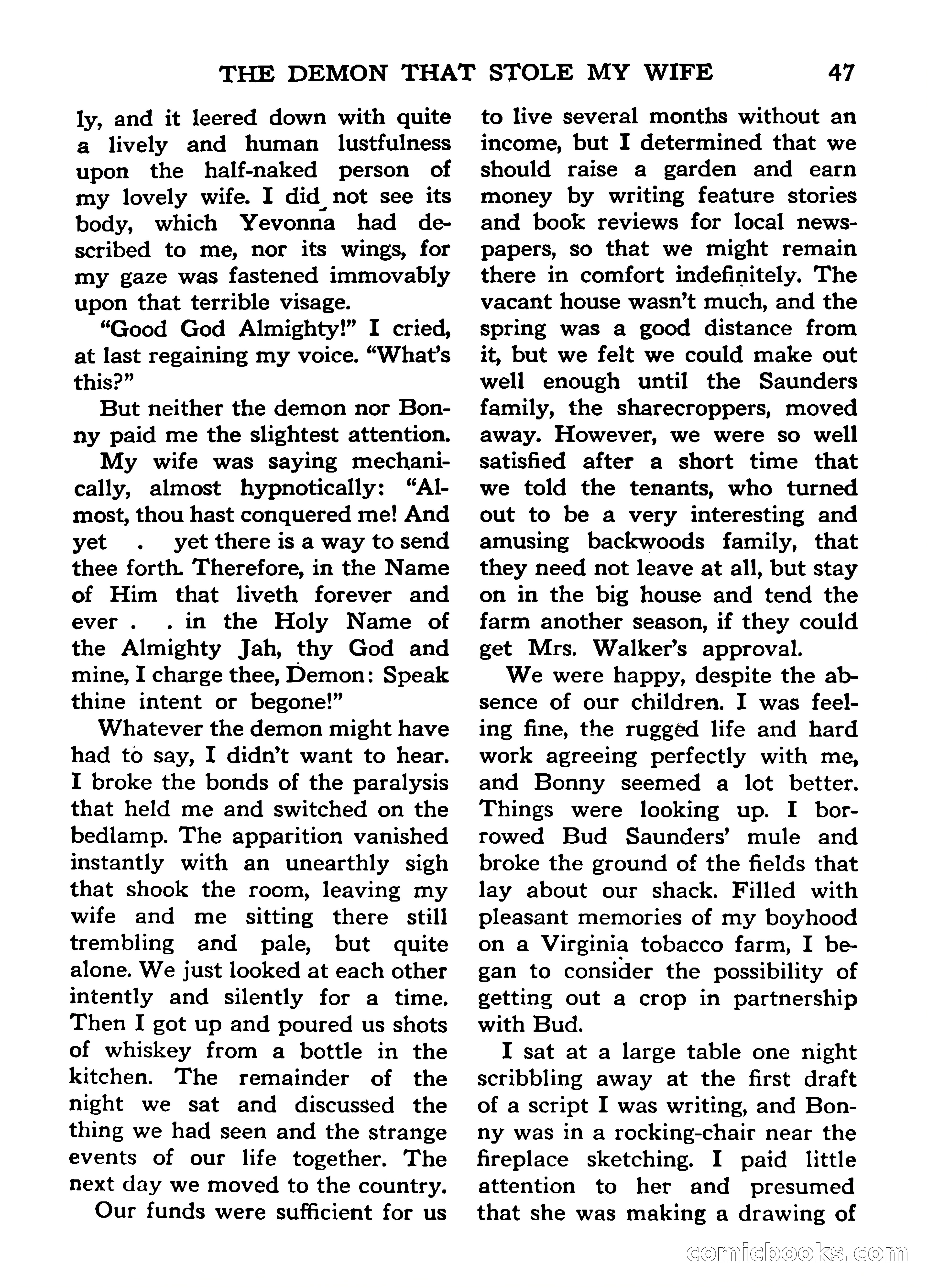 Mystic Magazine, March 1954 — page 47 of 133