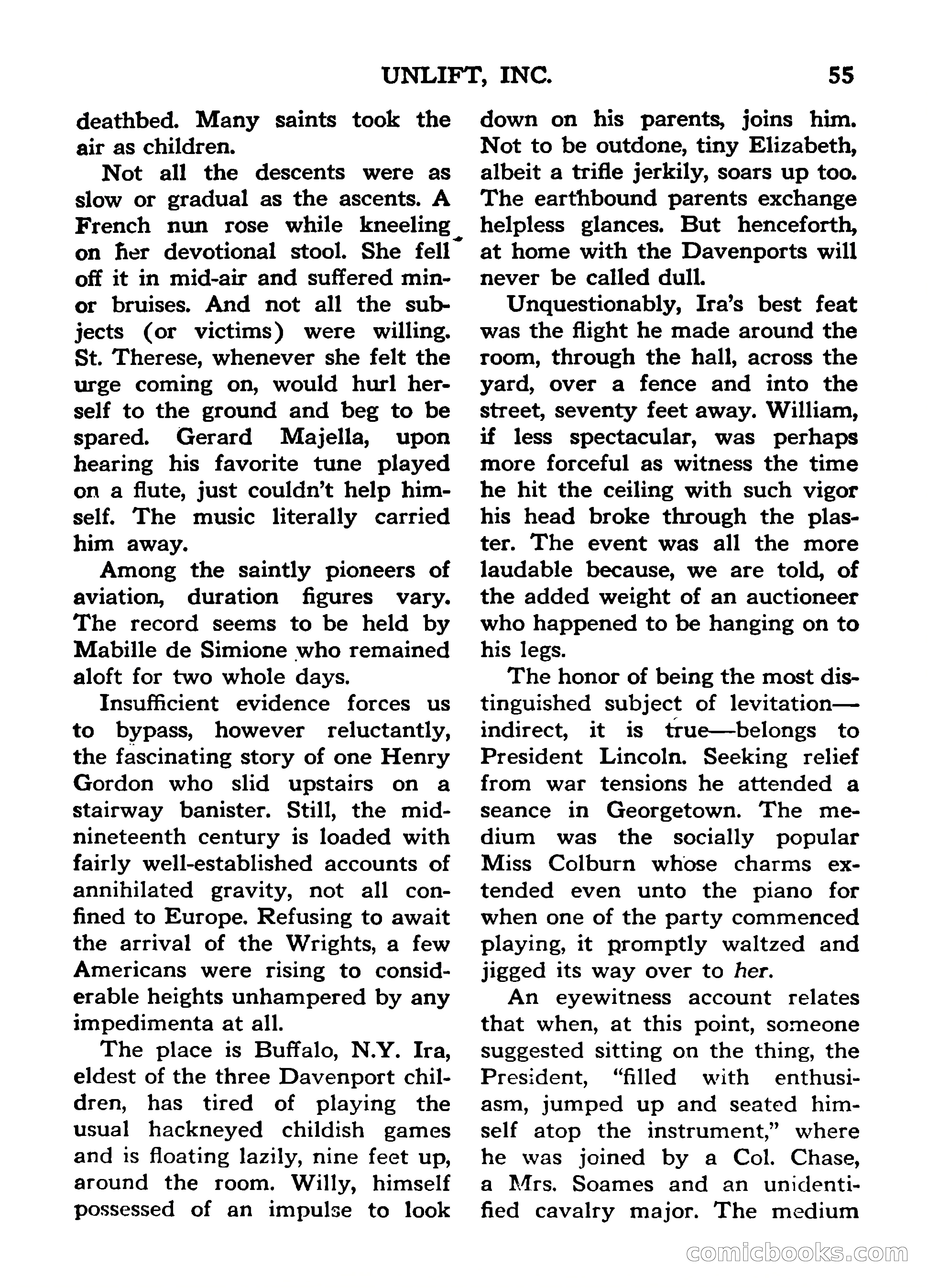 Mystic Magazine, March 1954 — page 55 of 133