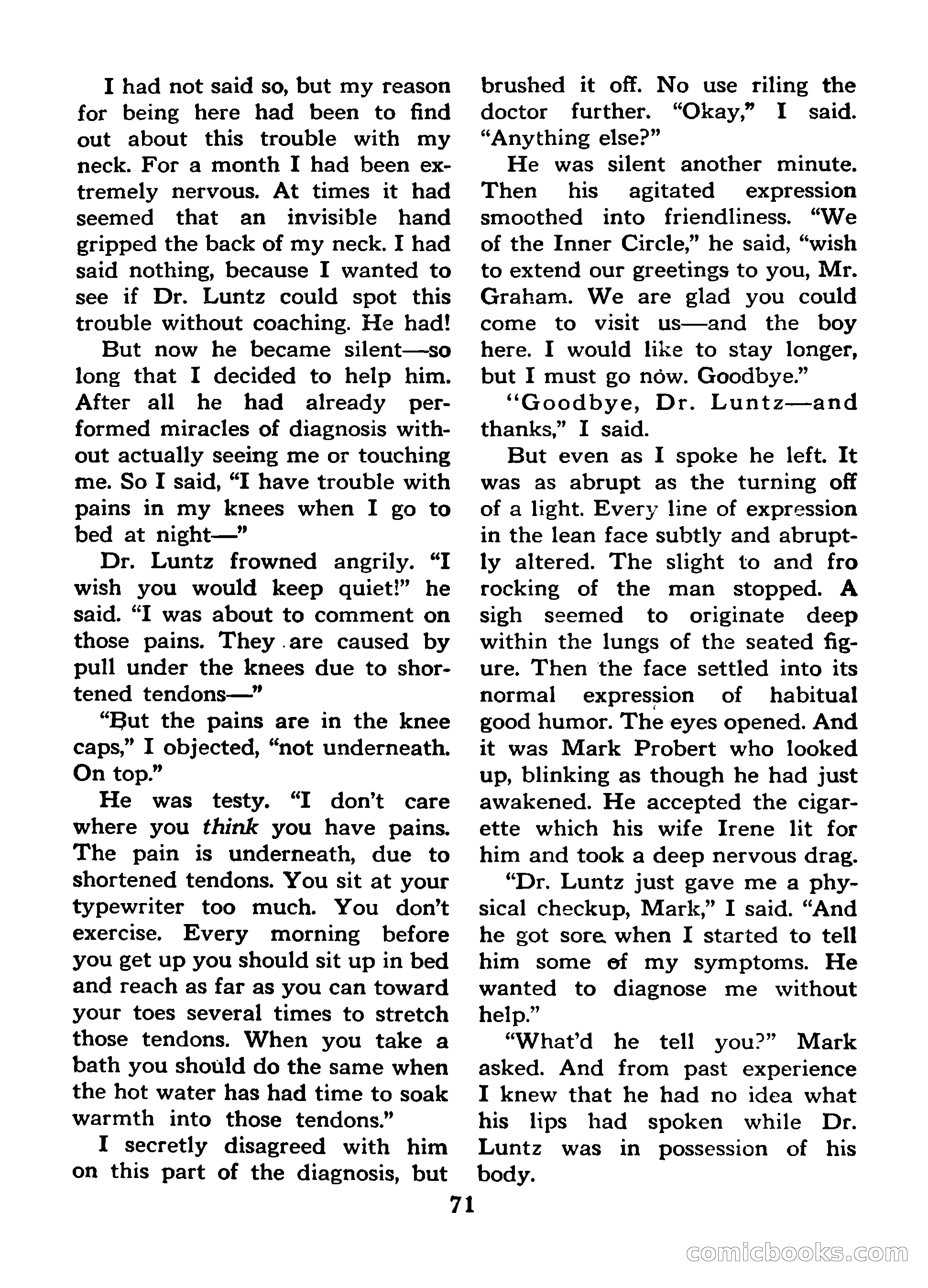 Mystic Magazine, March 1954 — page 71 of 133