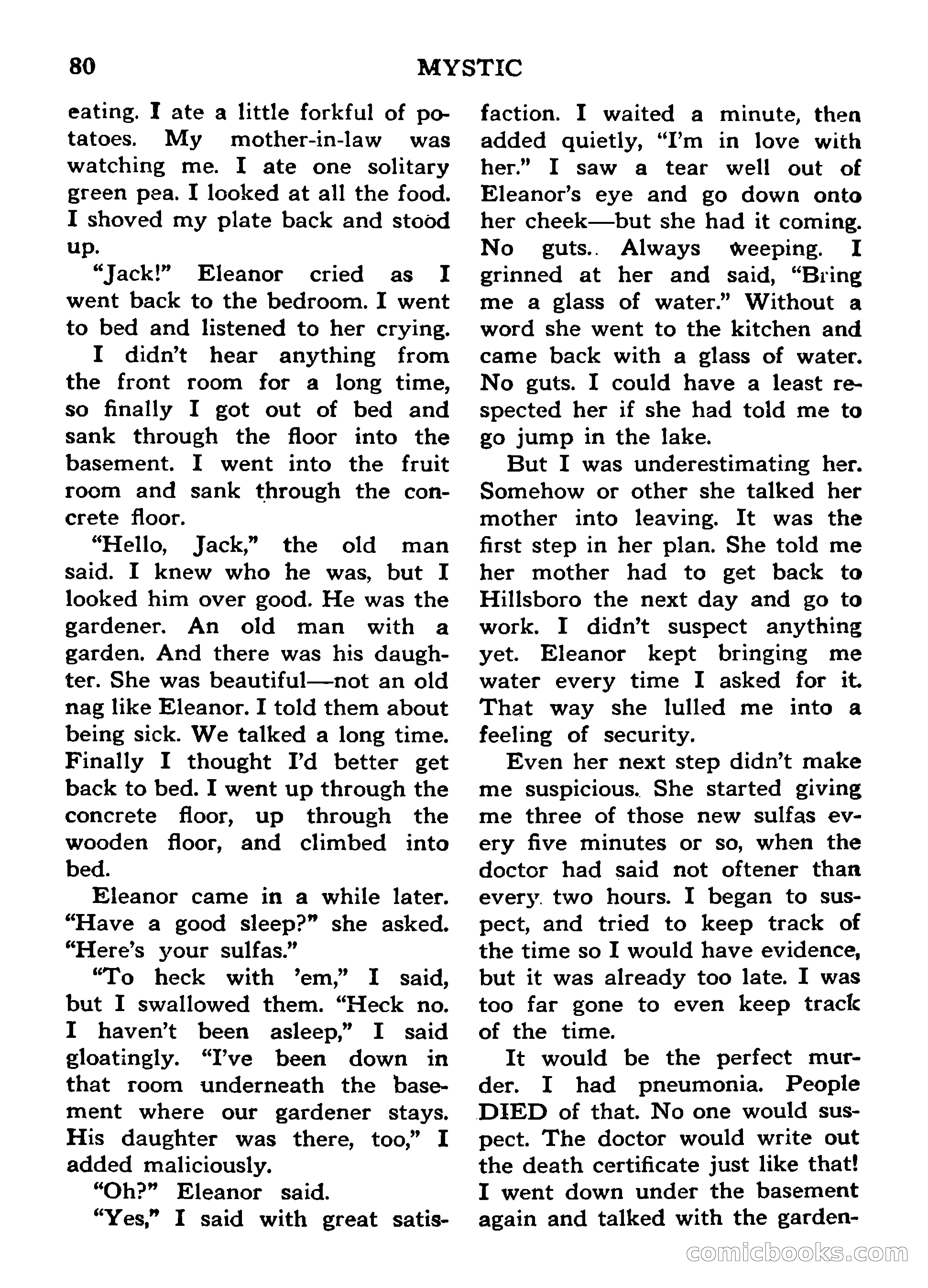 Mystic Magazine, March 1954 — page 80 of 133