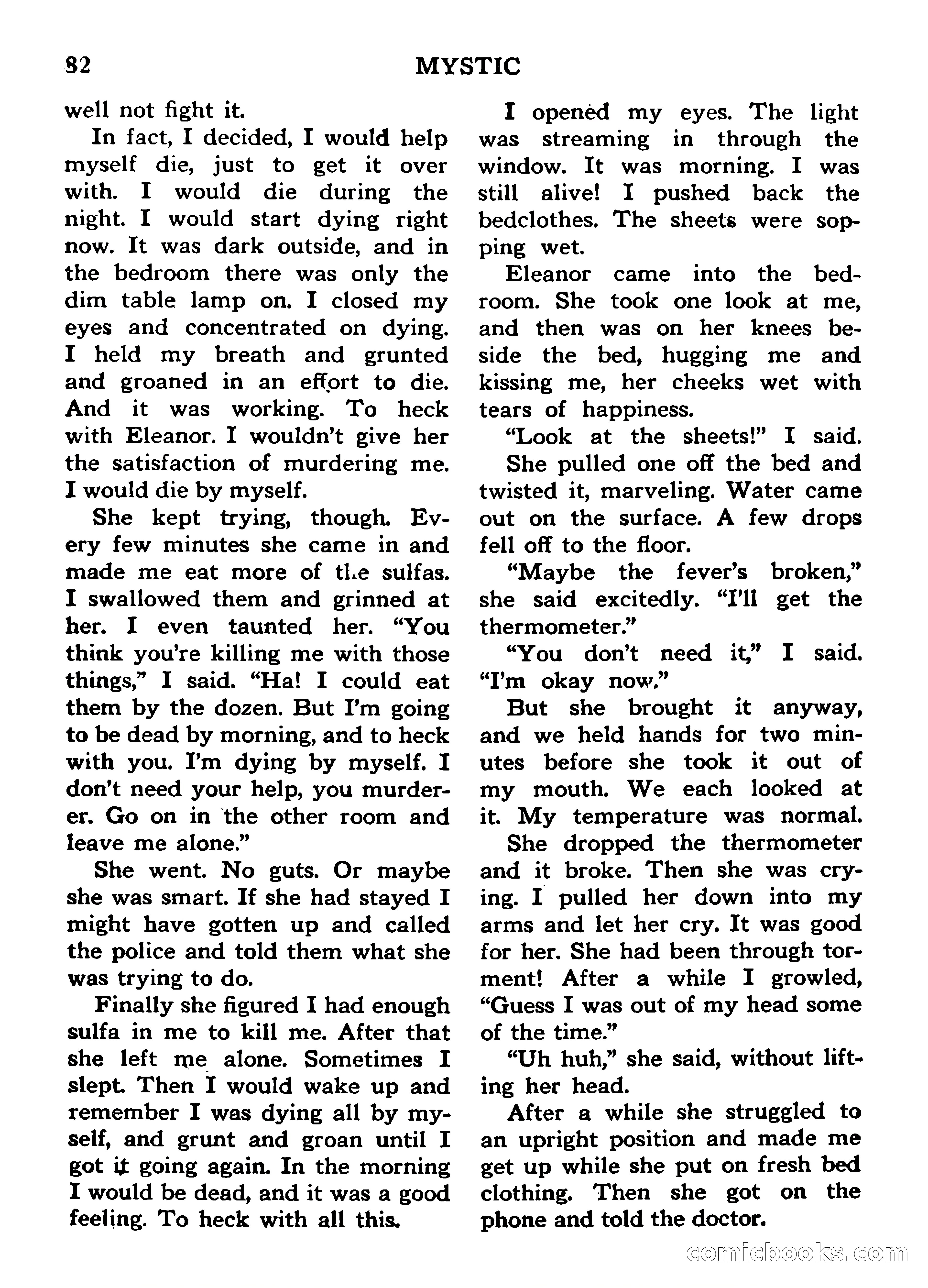 Mystic Magazine, March 1954 — page 82 of 133