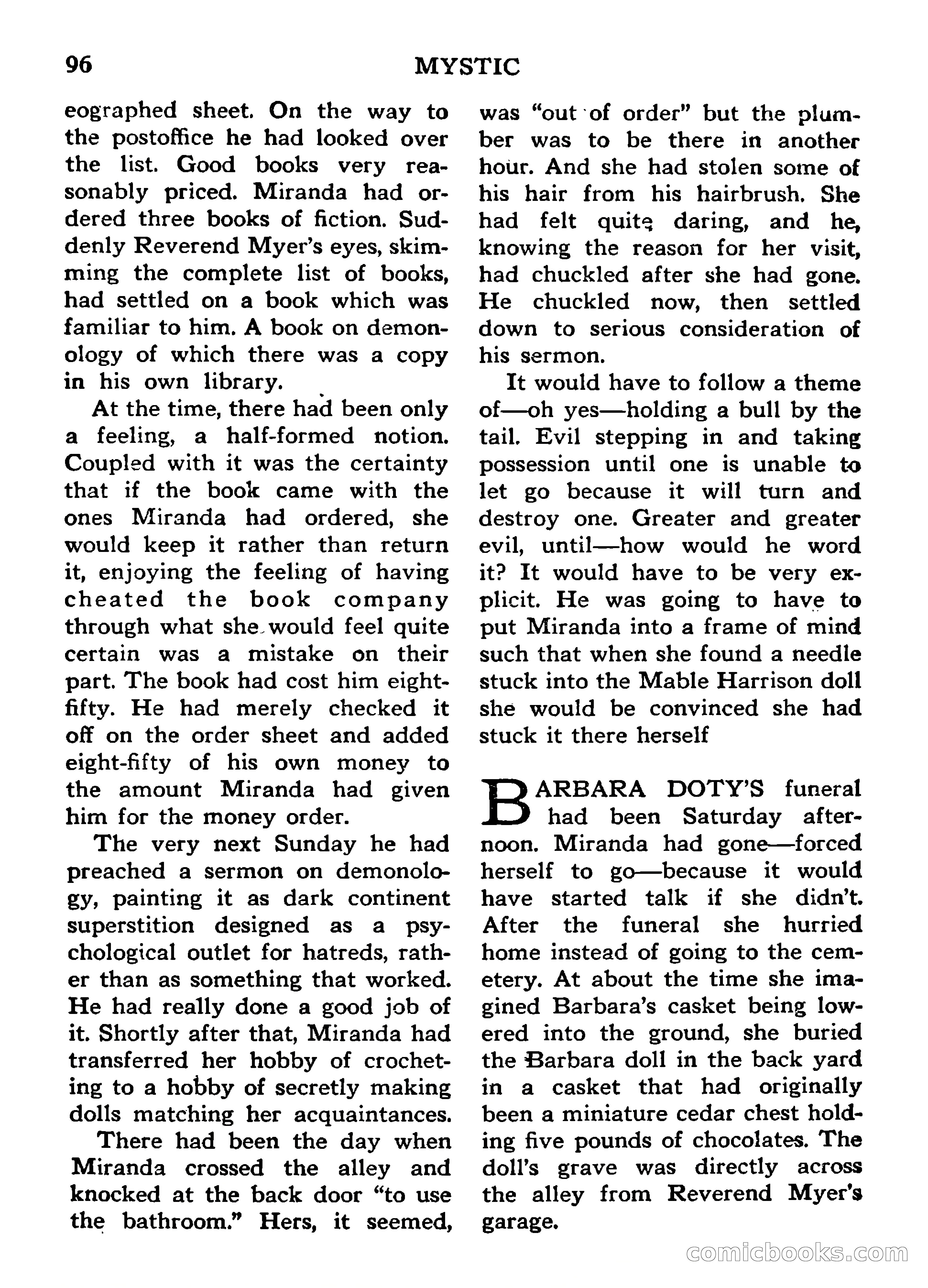 Mystic Magazine, March 1954 — page 96 of 133