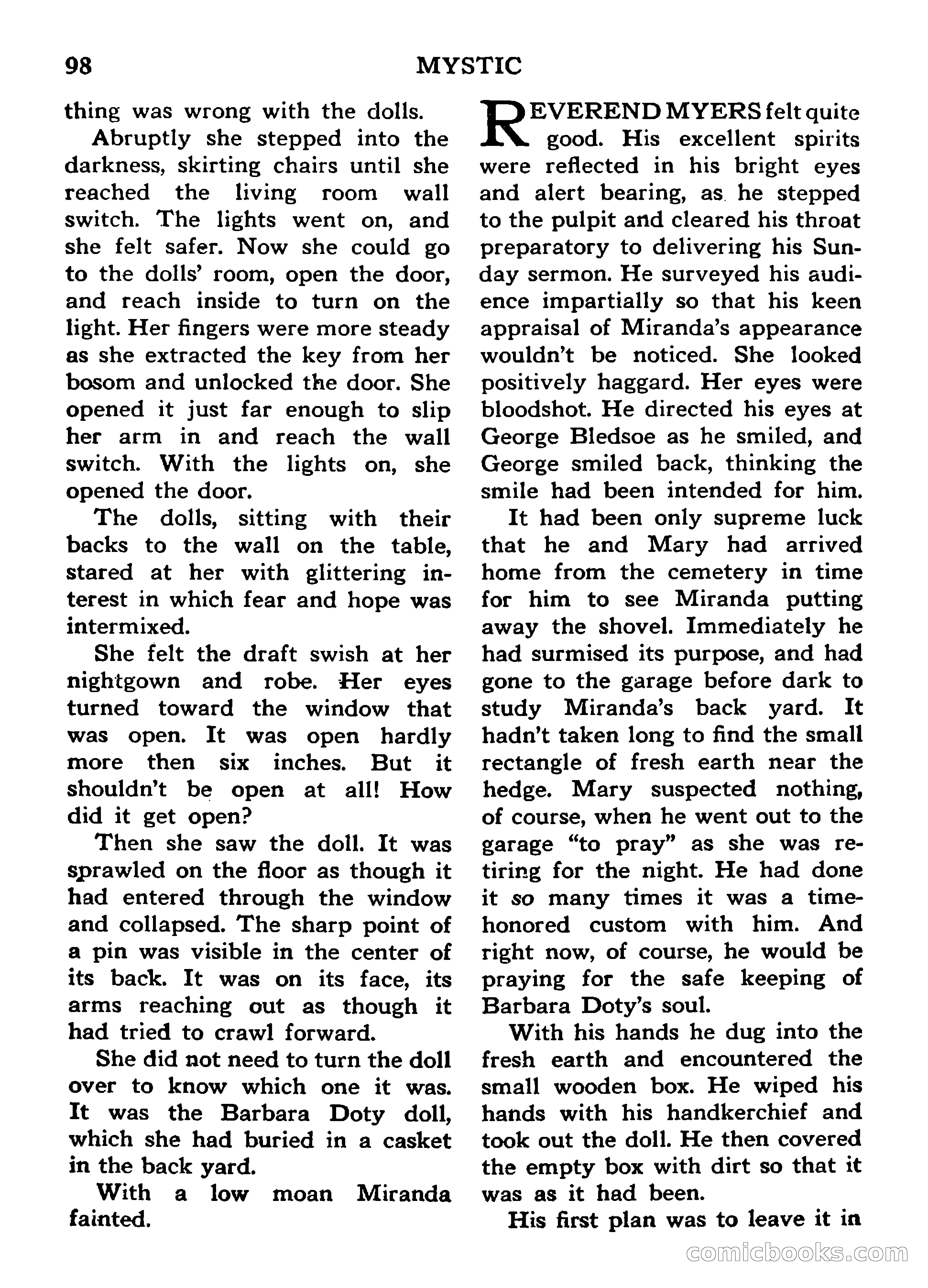 Mystic Magazine, March 1954 — page 98 of 133
