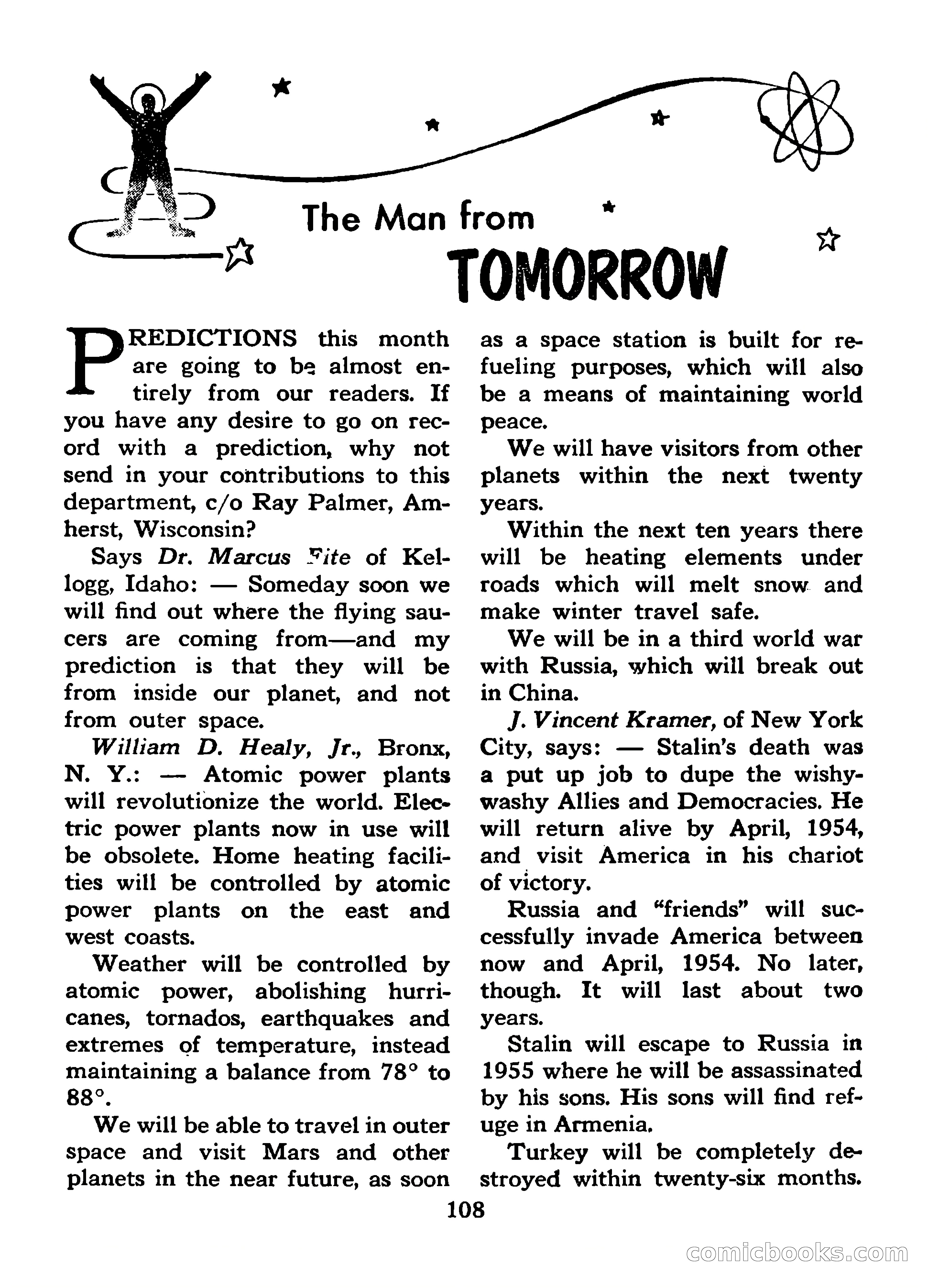 Mystic Magazine, March 1954 — page 108 of 133