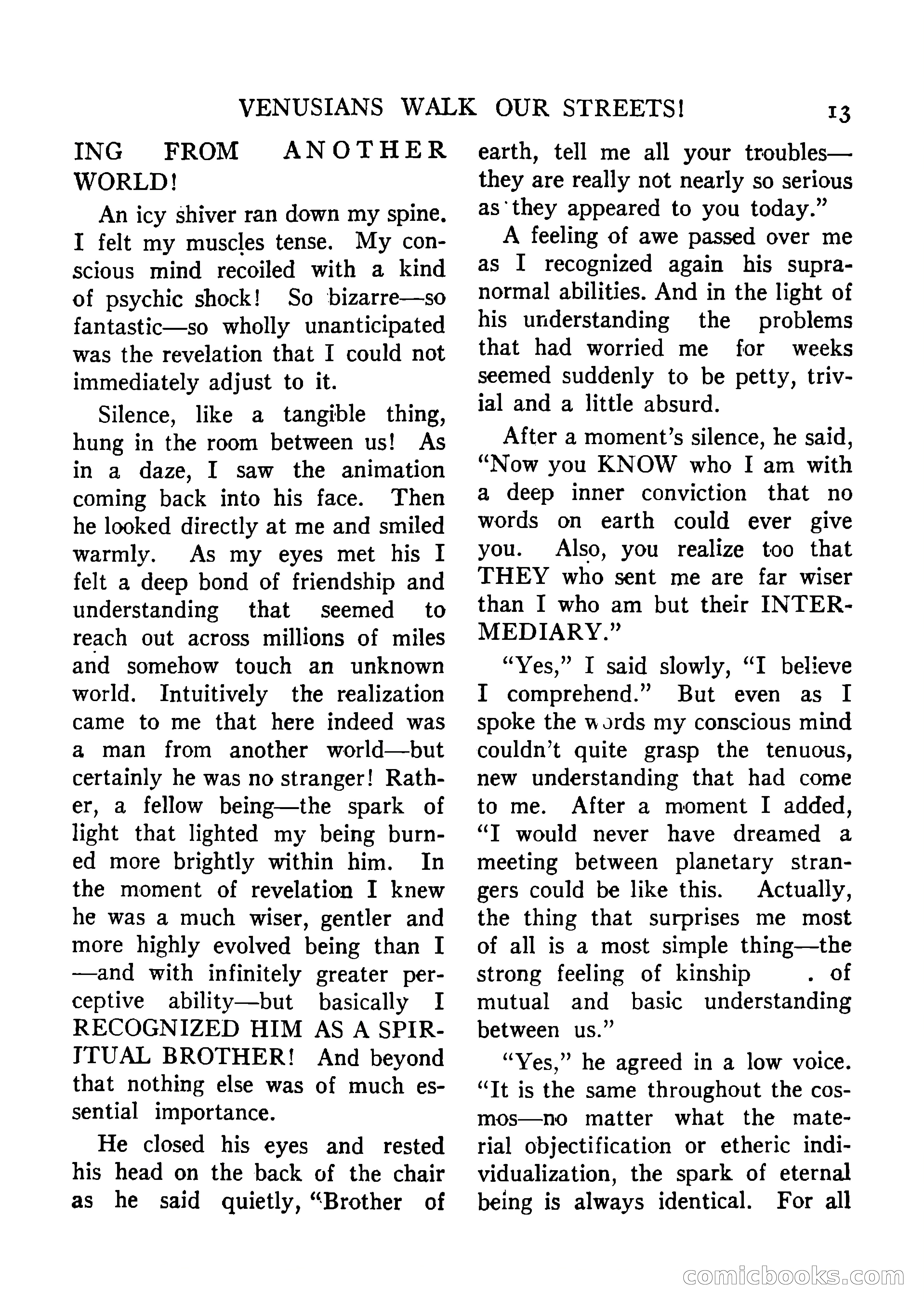 Mystic Magazine, August 1954 — page 13 of 133